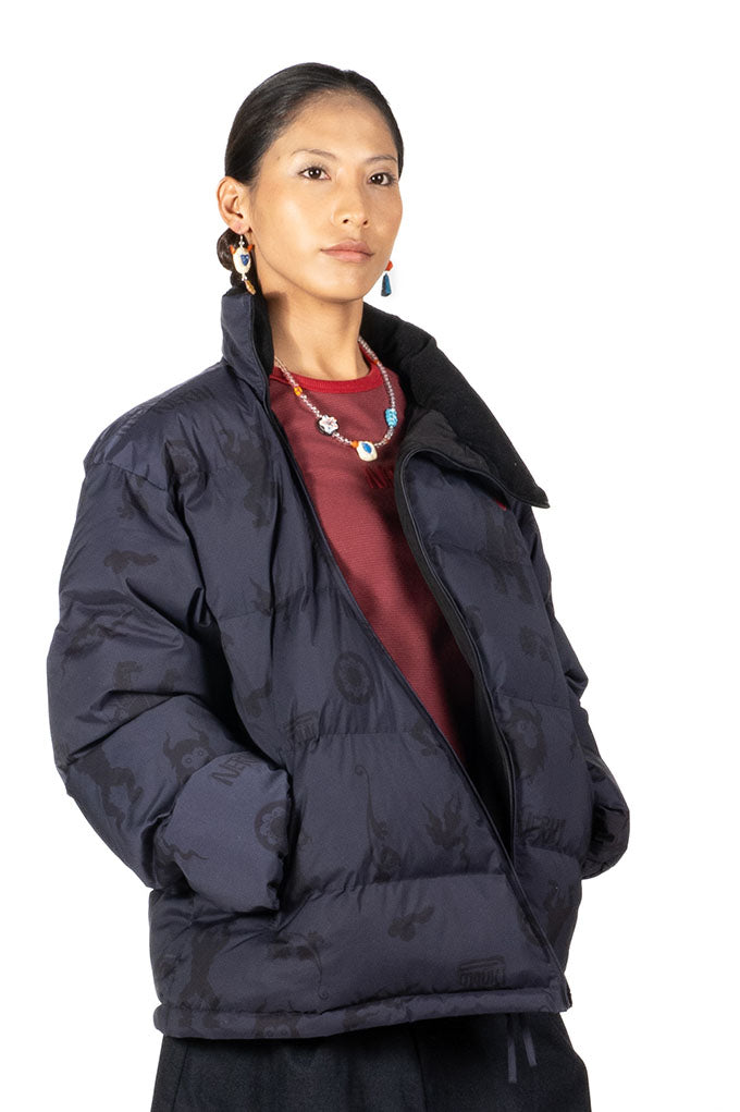 NERHI Tribal Clay Charm-Drop Earrings