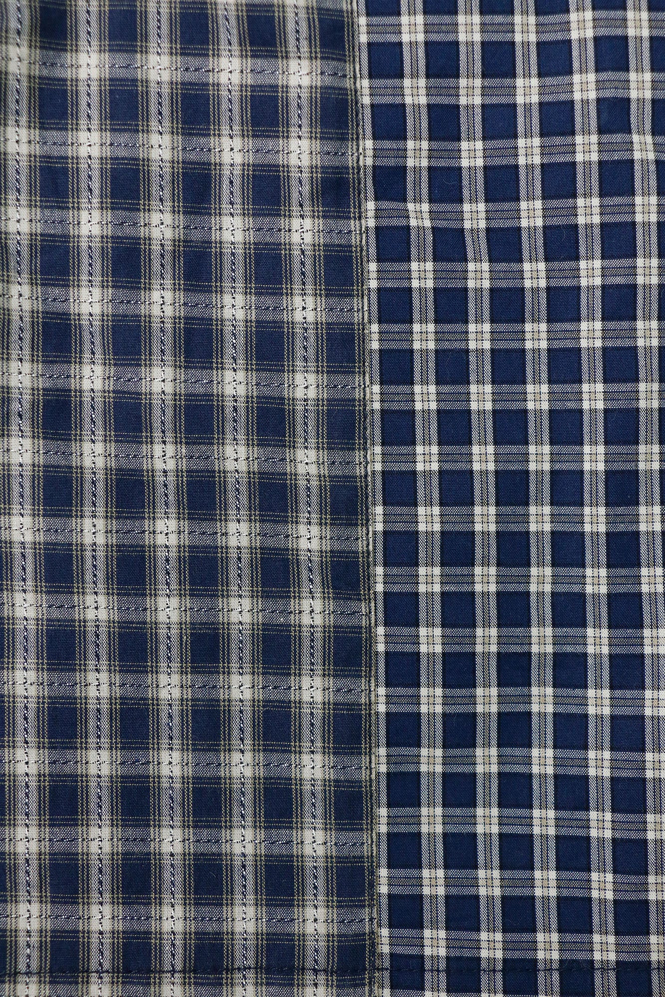RELABEL Ruched Contrast Gingham Drawstring Shirt, premium urban and streetwear designers apparel on PROJECTISR.com, RELABEL