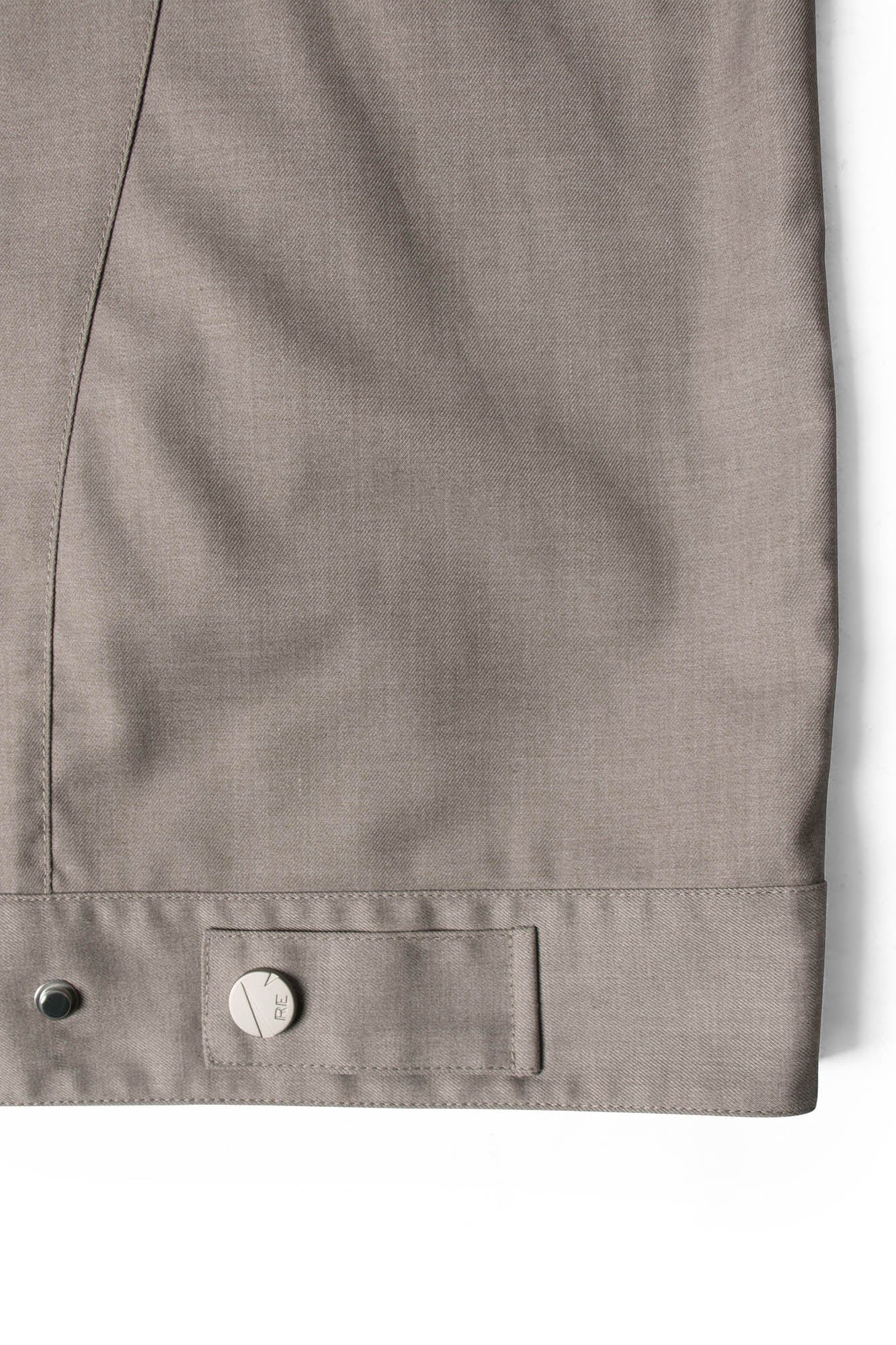 RELABEL Utility Stand Collar Half-Sleeve Jacket, premium urban and streetwear designers apparel on PROJECTISR.com, RELABEL