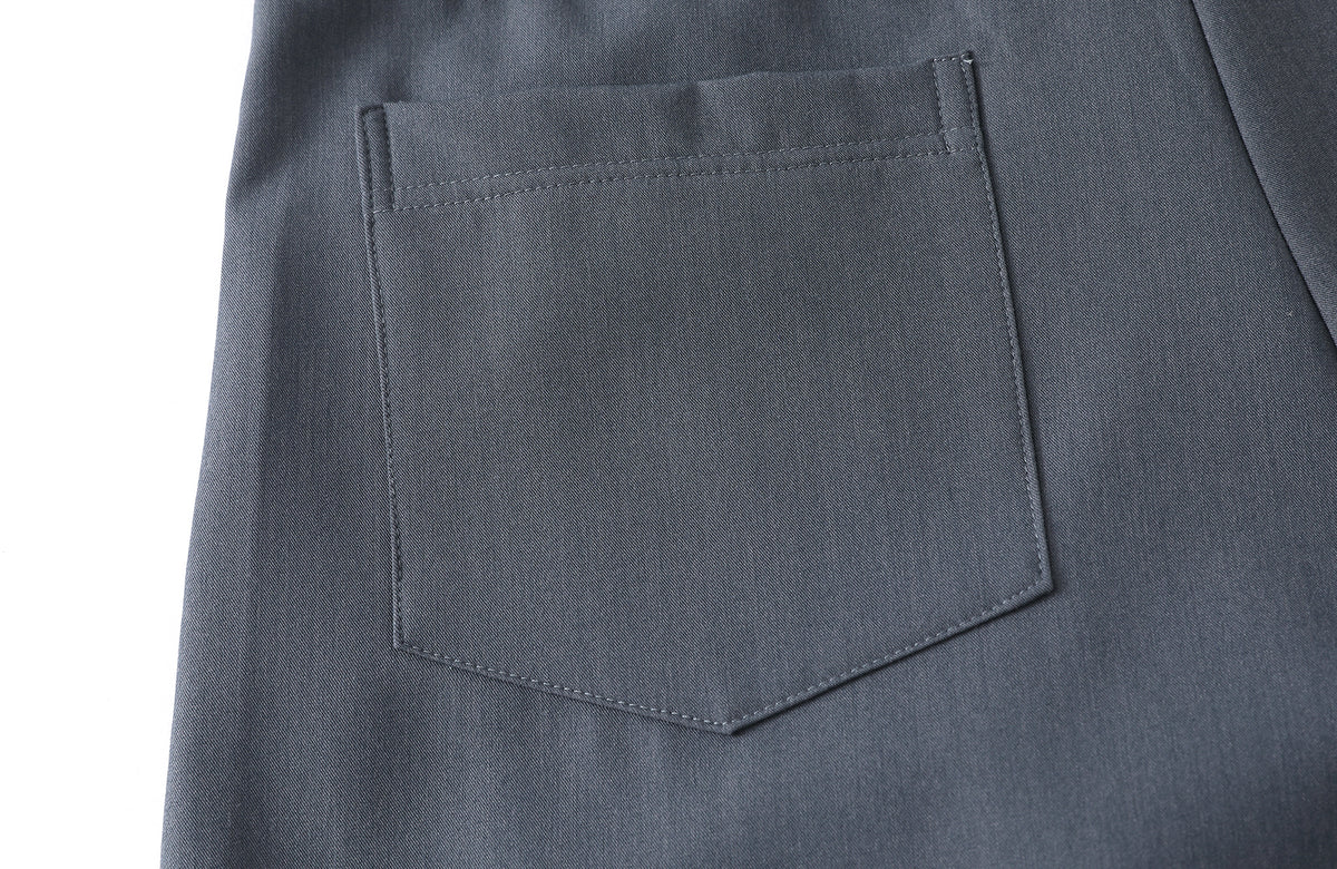 BOTANICA Double-Pleat Wide-Leg Trousers