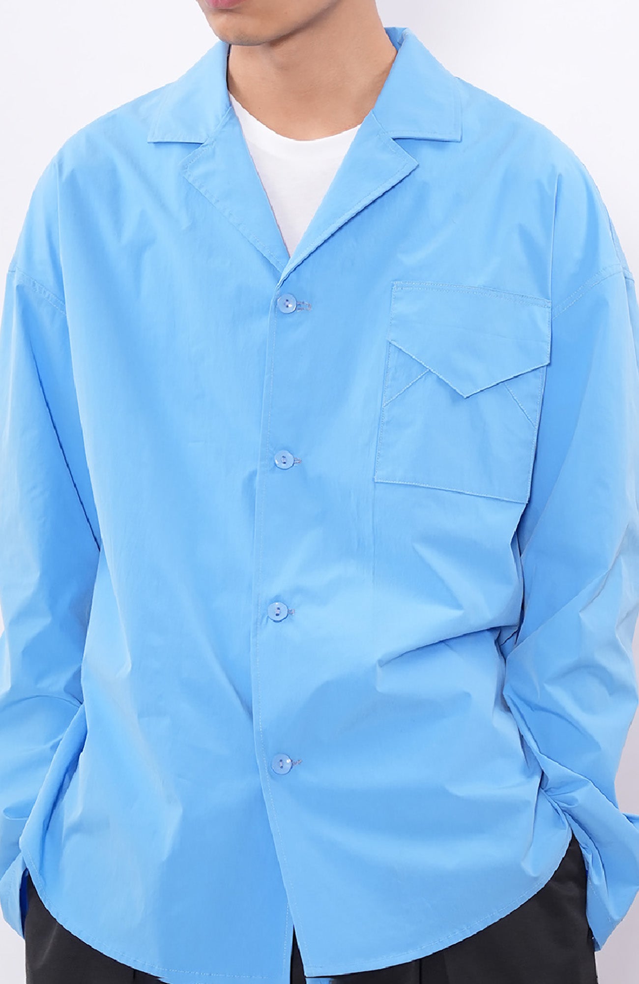 7440 37 1 Paper-Touch Envelope-Pocket Shirt, premium urban and streetwear designers apparel on PROJECTISR.com, 7440 37 1