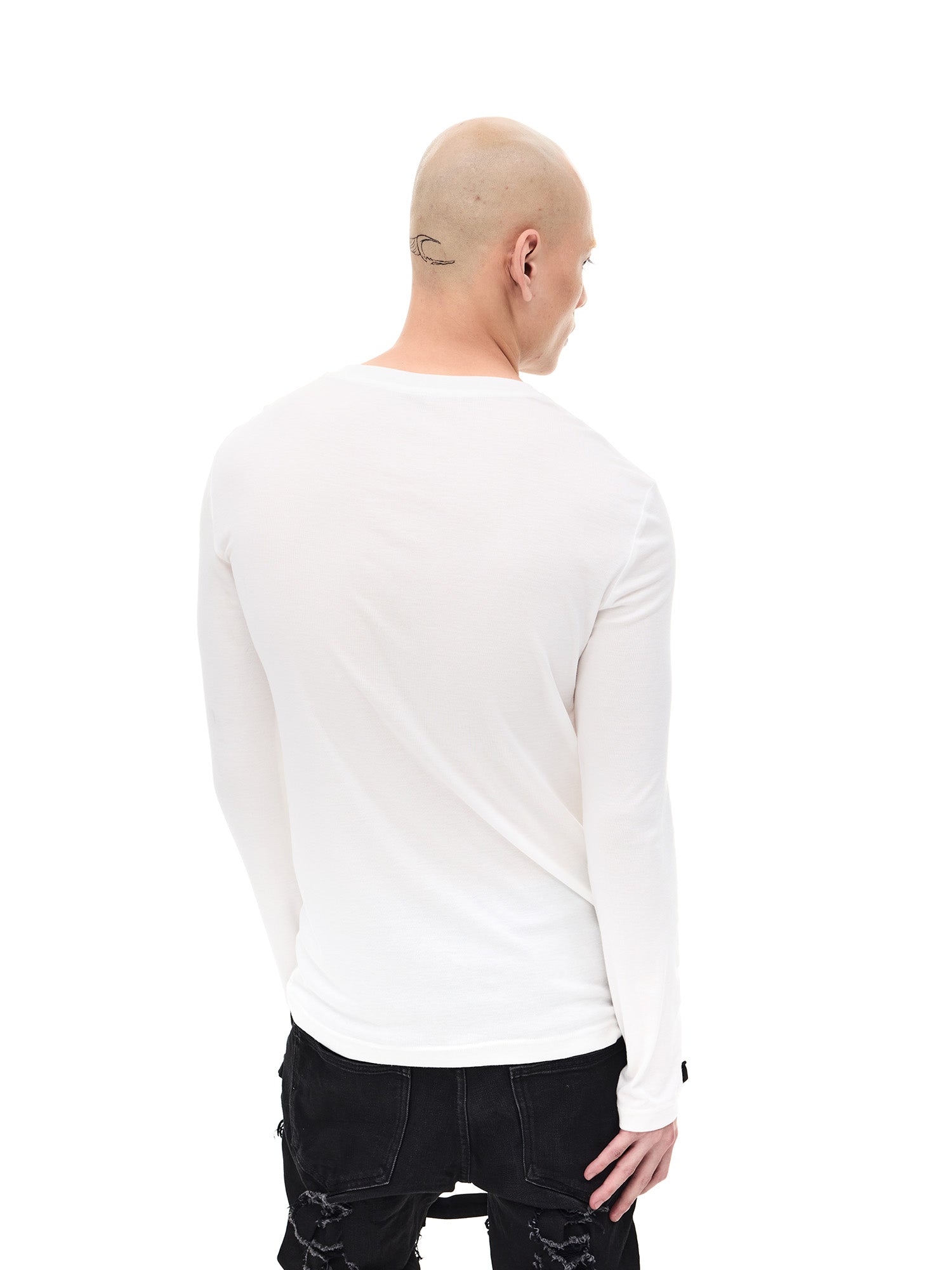 WHISTLEHUNTER Graphic Slim-Fit Stretchable Long-Sleeve Tee, premium urban and streetwear designers apparel on PROJECTISR.com, WHISTLEHUNTER