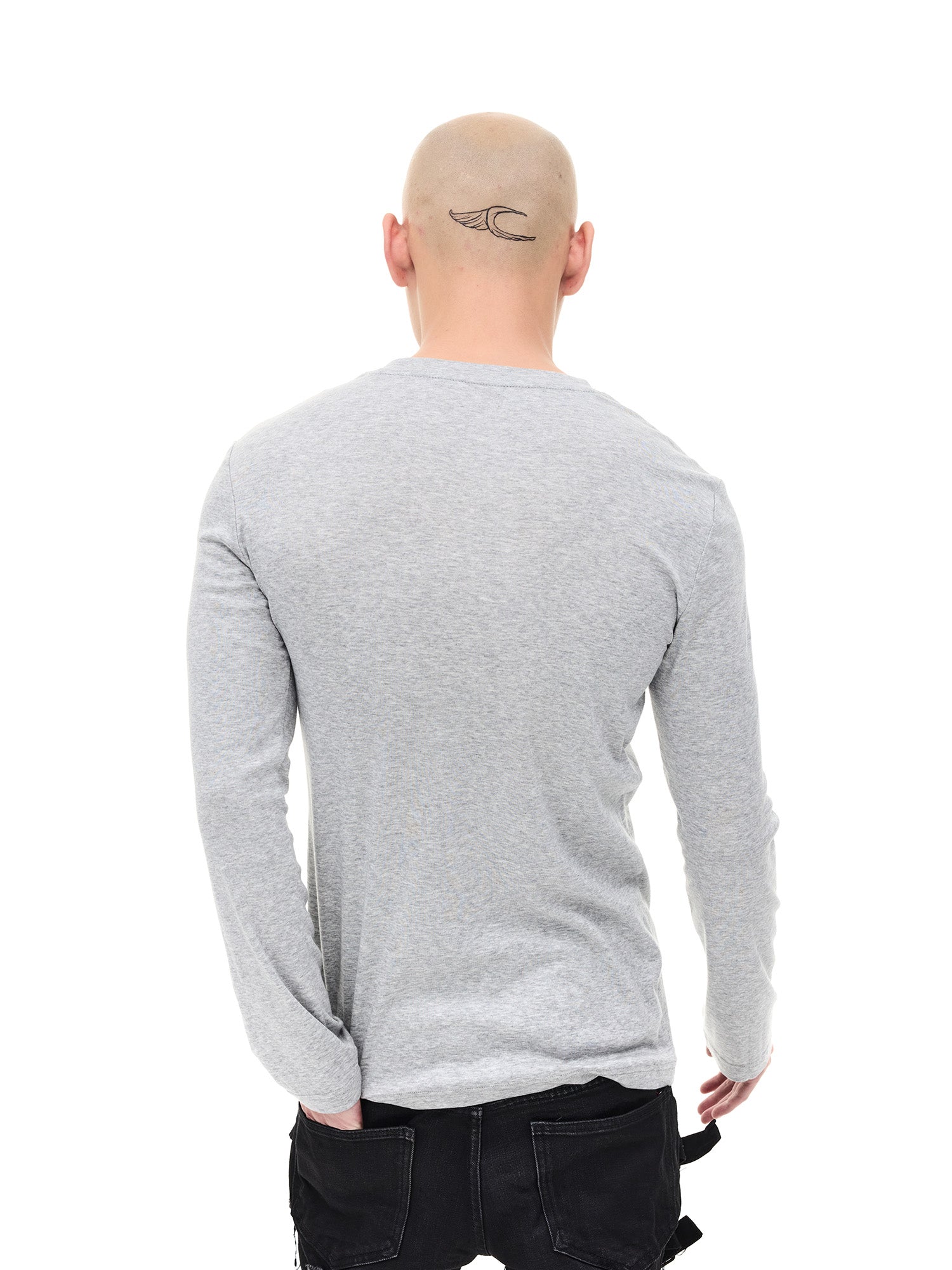 WHISTLEHUNTER Graphic Slim-Fit Stretchable Long-Sleeve Tee, premium urban and streetwear designers apparel on PROJECTISR.com, WHISTLEHUNTER