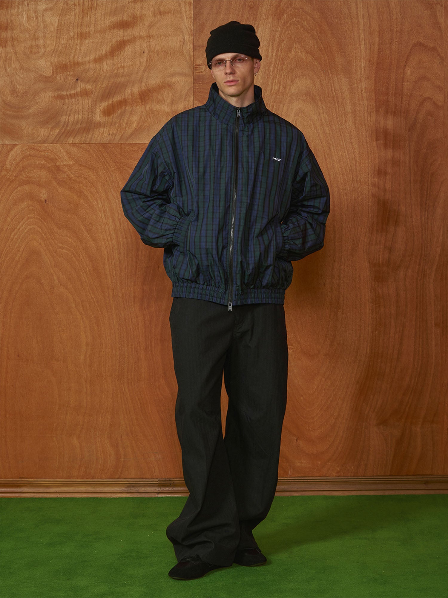 PMW Retro Plaid Utility Jacket