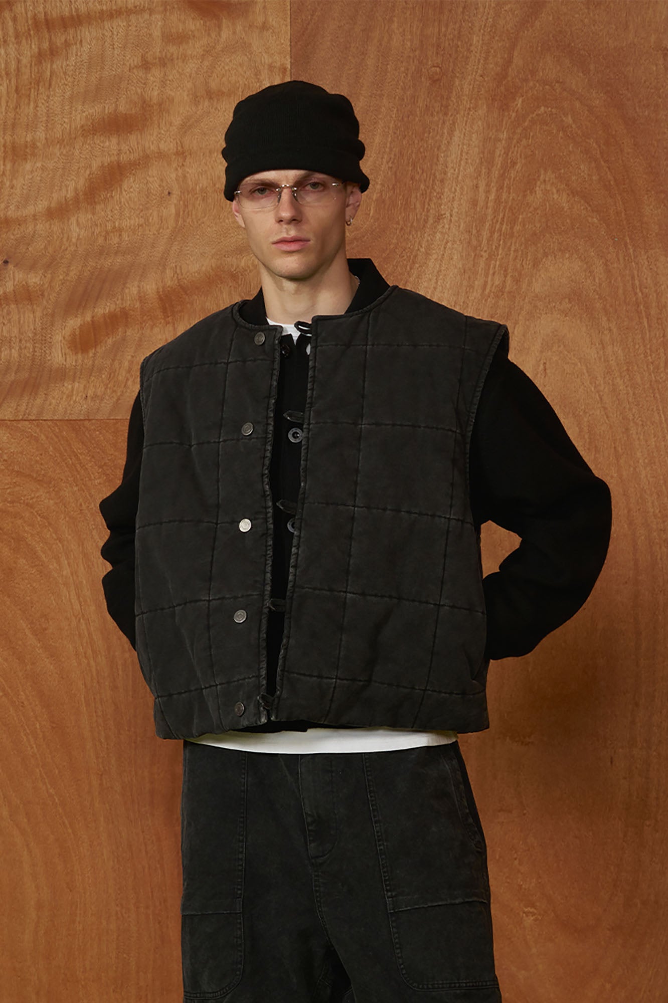 PMW Essential Quilted Insulated Vest, premium urban and streetwear designers apparel on PROJECTISR.com, PMW