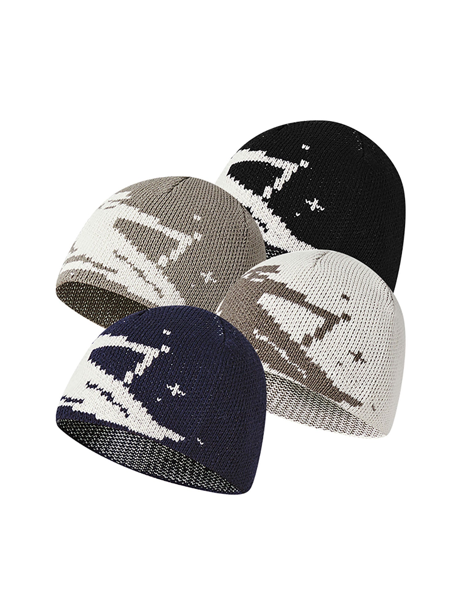 KREATE Skier Jacquard Knit Beanie