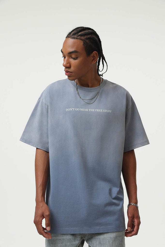 BONELESS Gradient Washed T-Shirt, premium urban and streetwear designers apparel on PROJECTISR.com, BONELESS