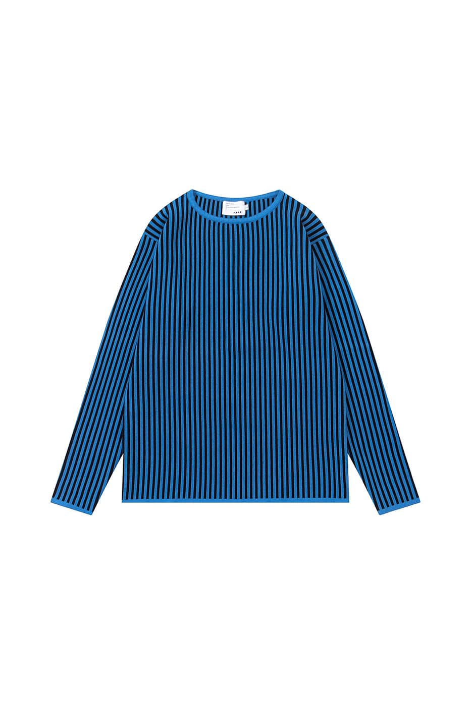 ARTIFICIAL WORLD Essential Striped Knitted L/S Tee