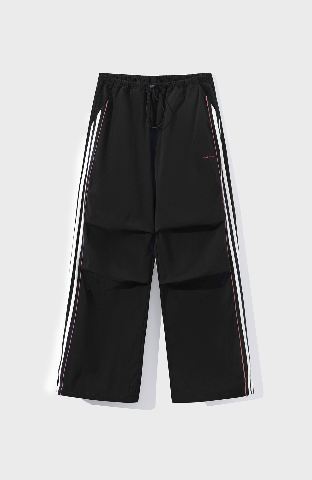 UMAMIISM Striped Quick-Dry Track Pants, premium urban and streetwear designers apparel on PROJECTISR.com, UMAMIISM