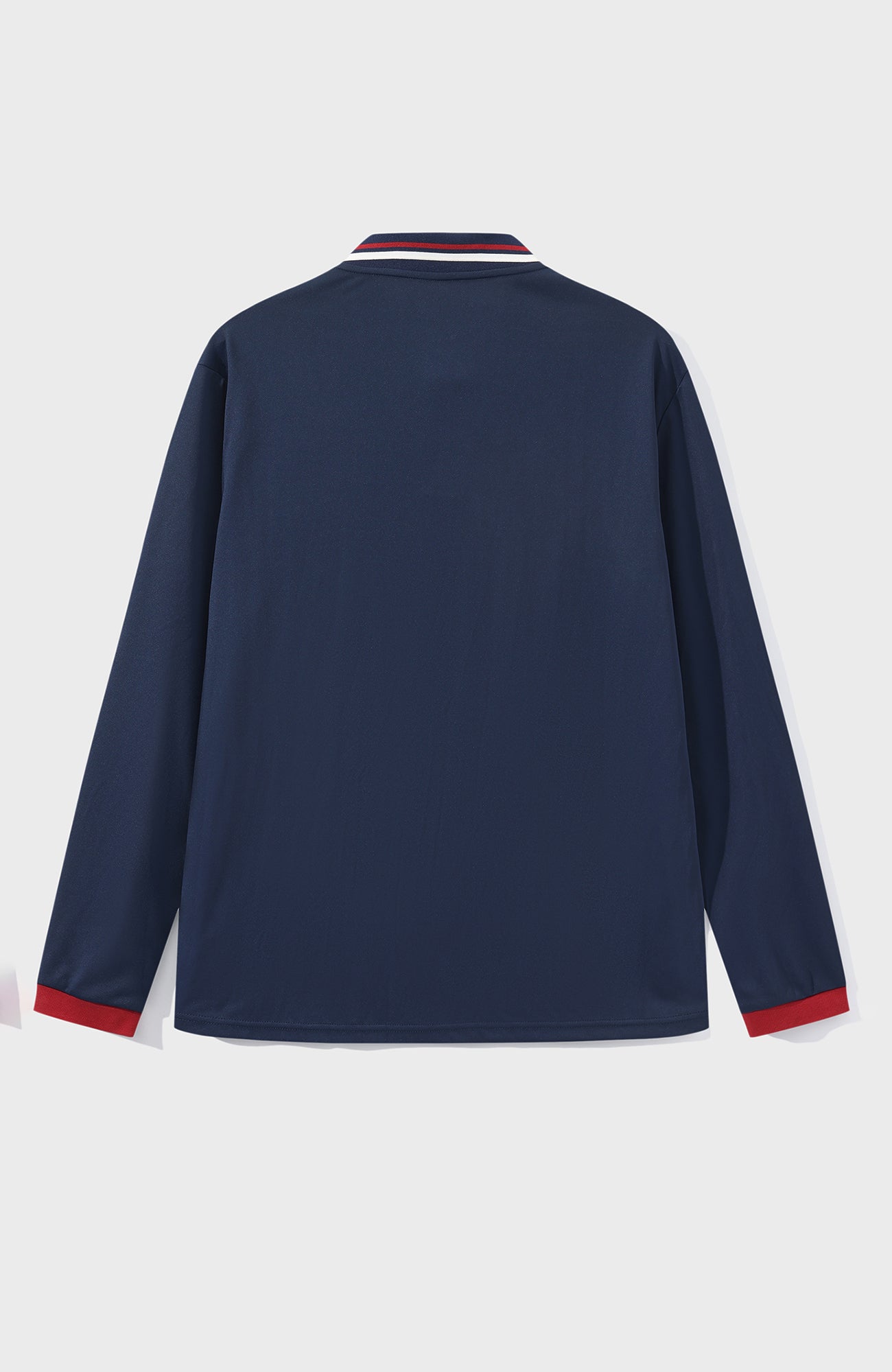 UMAMIISM Quick-Dry Striped Polo Long Sleeve Tee, premium urban and streetwear designers apparel on PROJECTISR.com, UMAMIISM