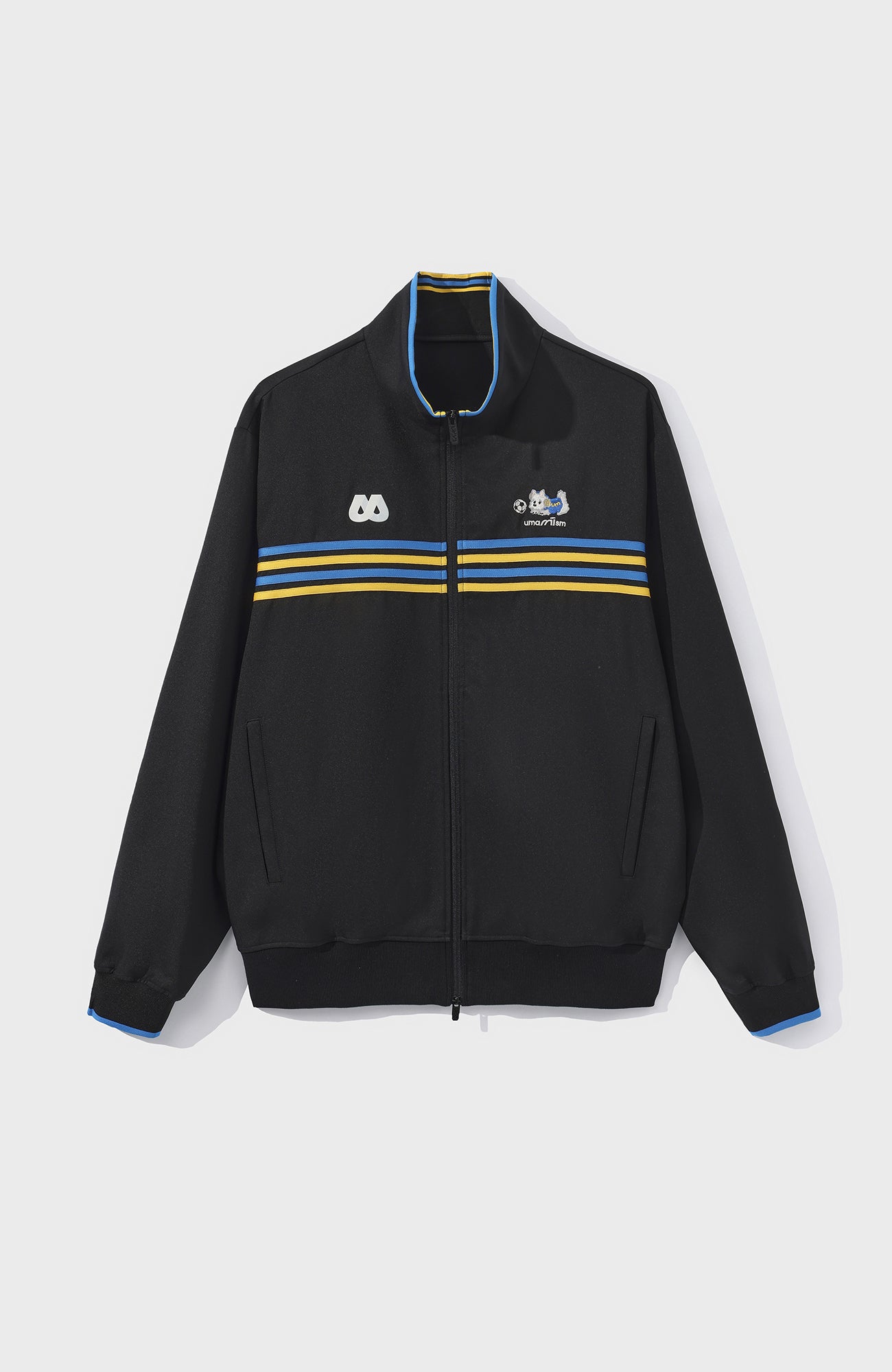 UMAMIISM Retro Striped Track Jacket, premium urban and streetwear designers apparel on PROJECTISR.com, UMAMIISM