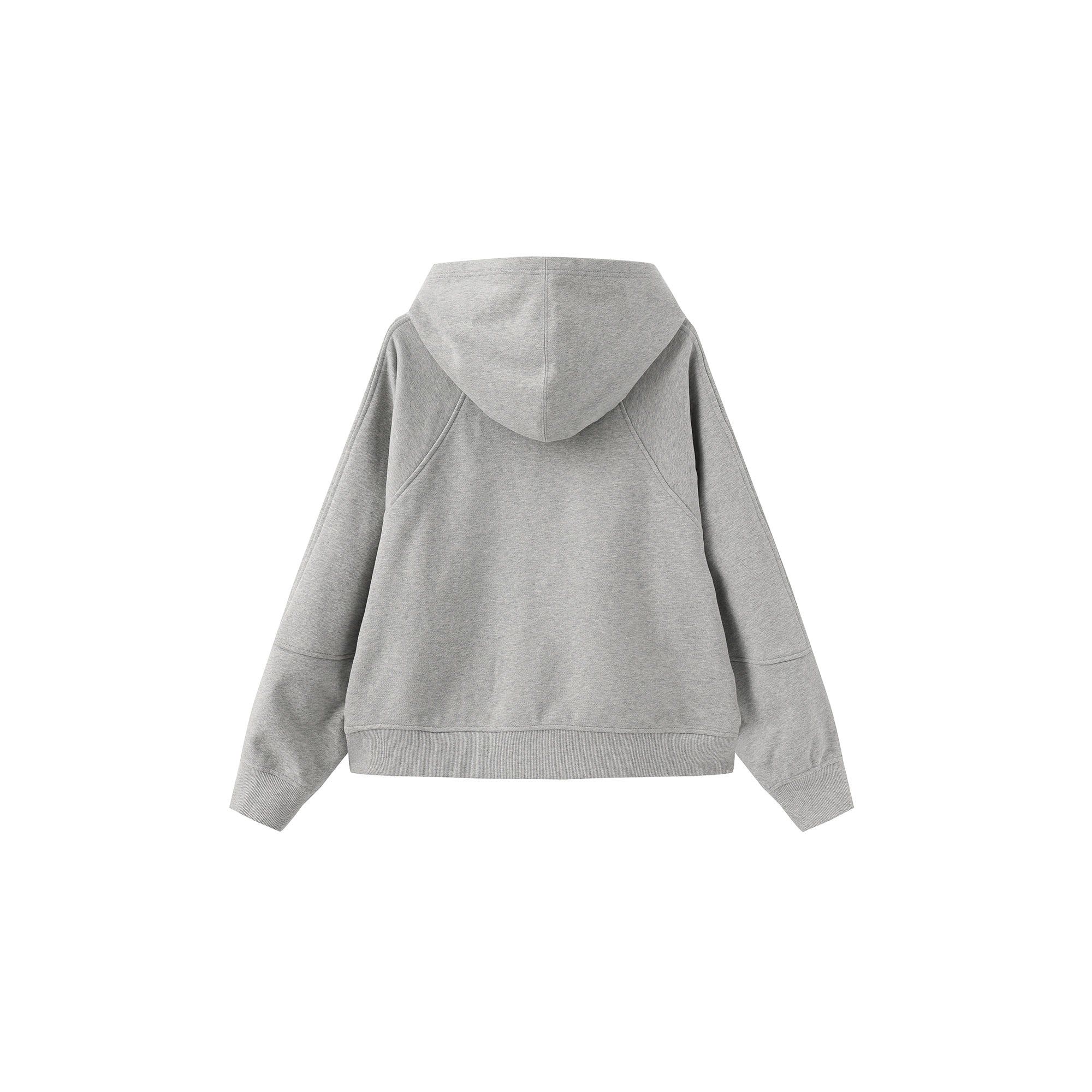 ORAL UTOPIA Fleece-Lined Raglan Hooded Jacket