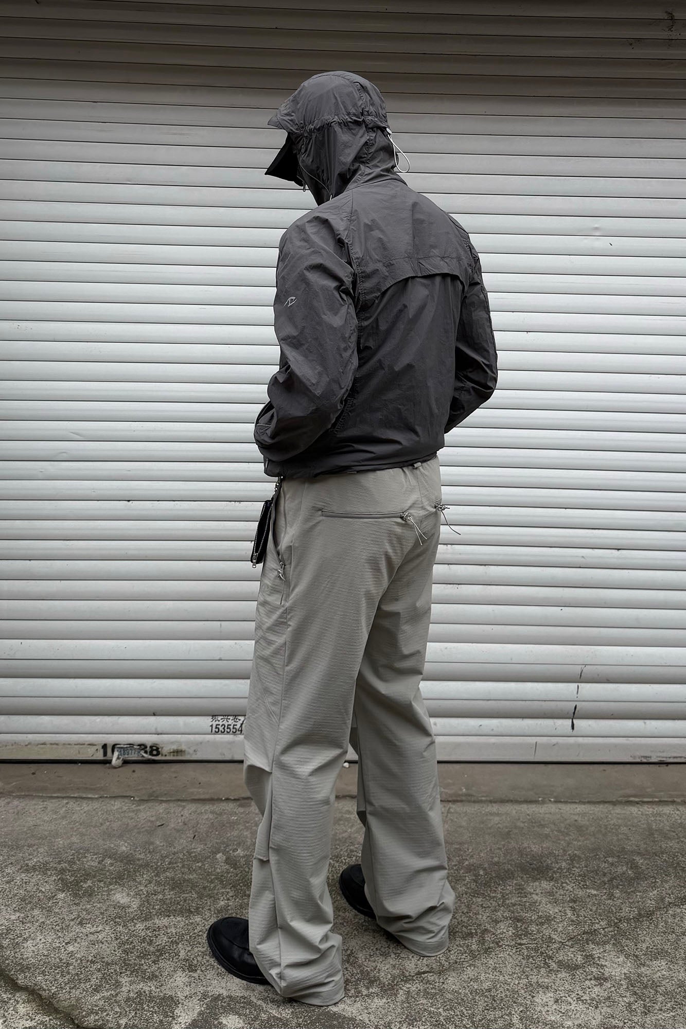 CATSSTAC Curved-Panel Softshell Straight-Leg Pants, premium urban and streetwear designers apparel on PROJECTISR.com, CATSSTAC