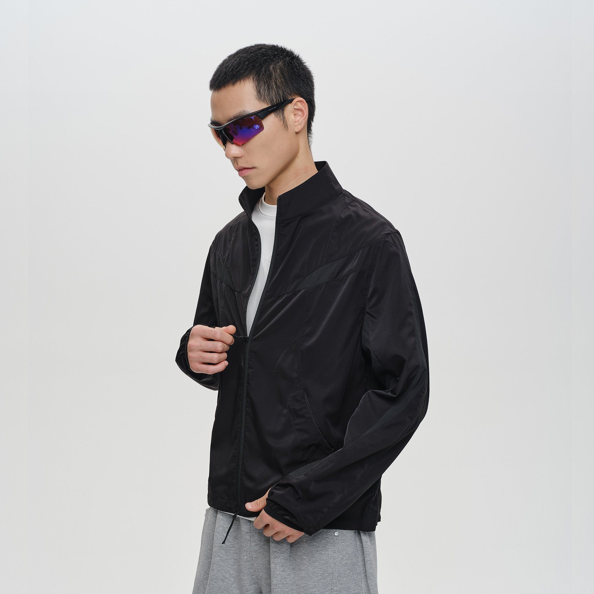 CATSSTAC Utility Dual-Zip Stand Collar UV Protection Jacket, premium urban and streetwear designers apparel on PROJECTISR.com, CATSSTAC