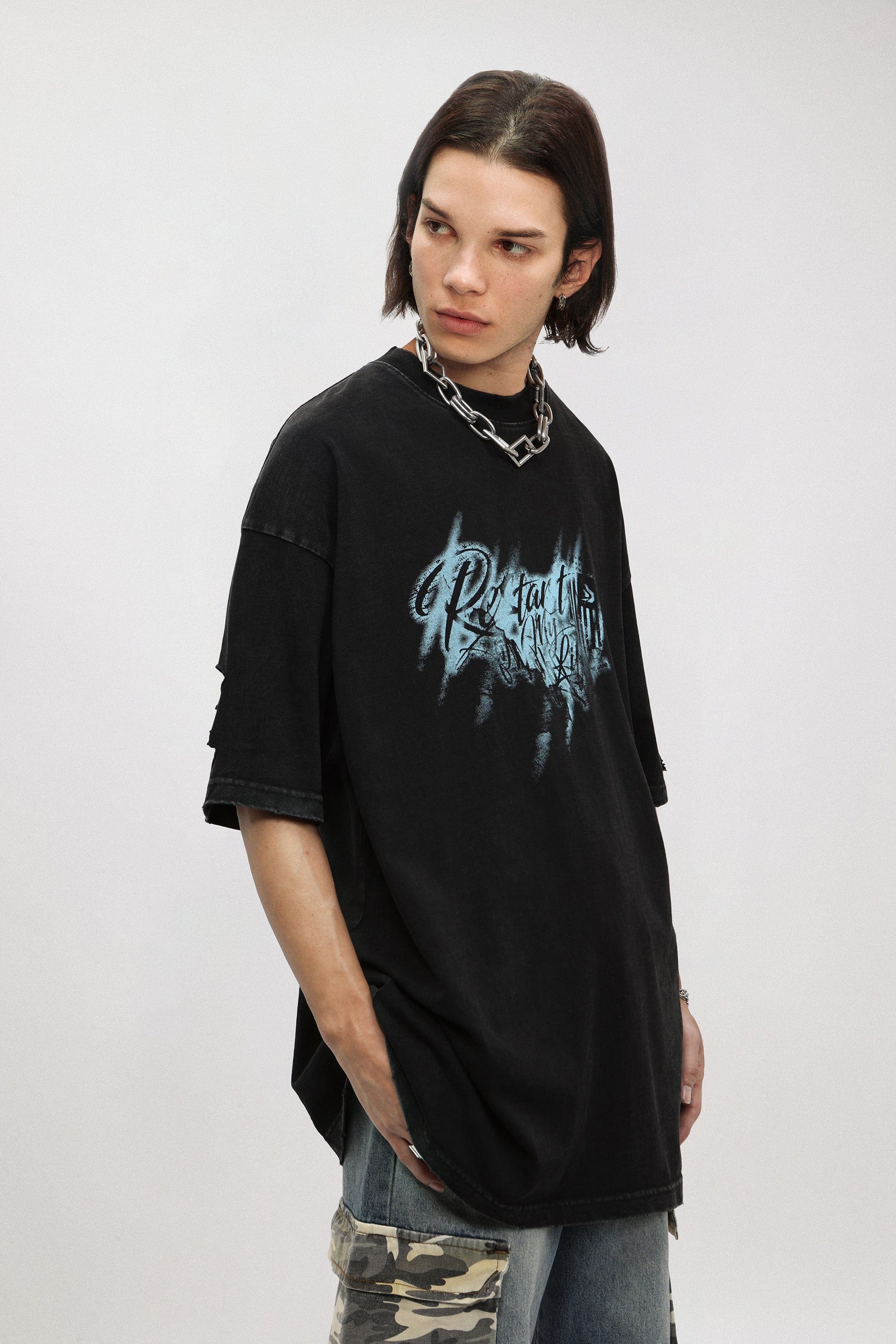 OVDY Restart Ripped T-Shirt