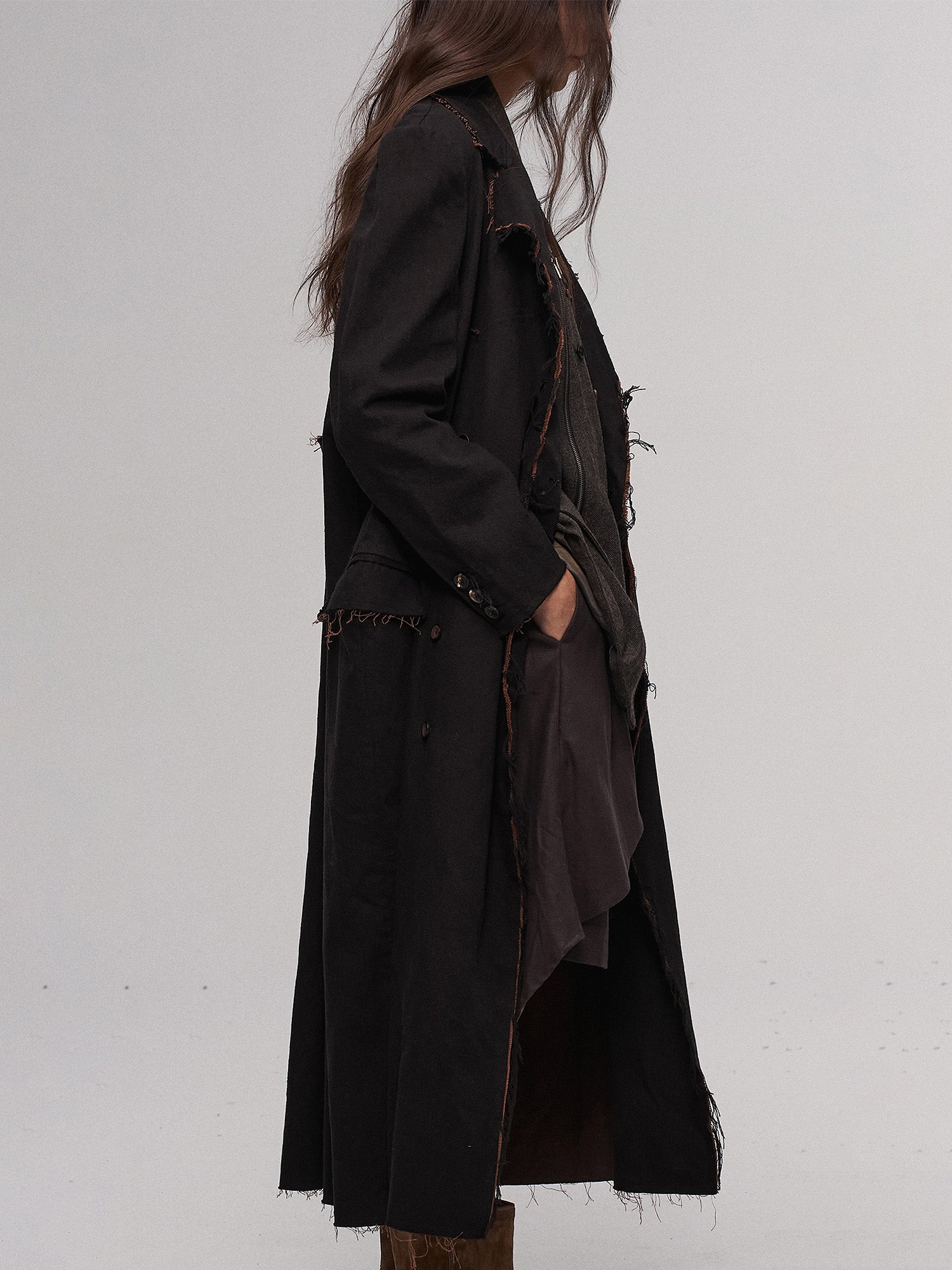 ILNya Nieternite Nifutur Retro Button Embellished Back-Harness Vest, premium urban and streetwear designers apparel on PROJECTISR.com, ILNya Nieternite Nifutur