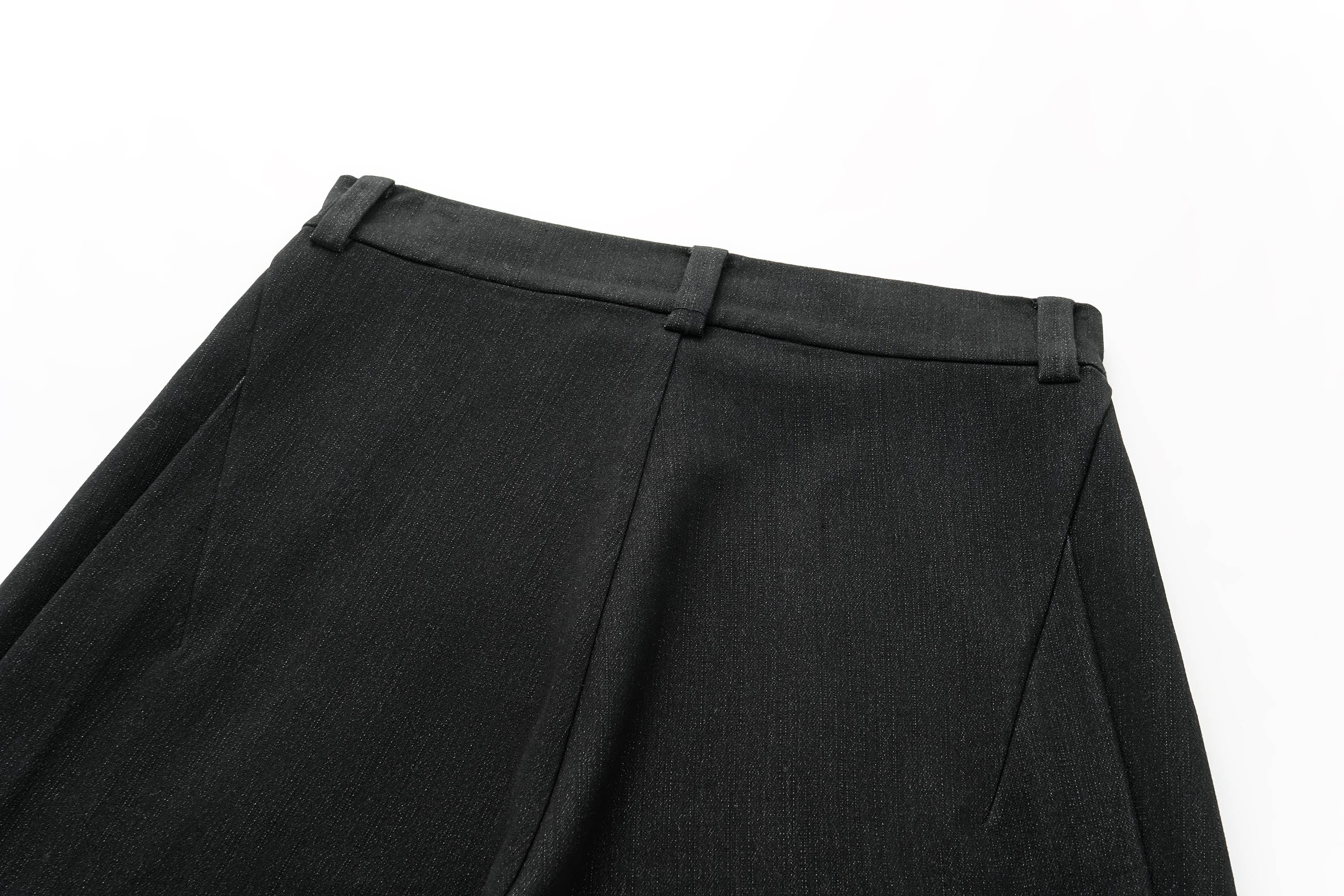 ALVNG AR ANTS Convertible Pleated A-Line Wide-Leg Pants