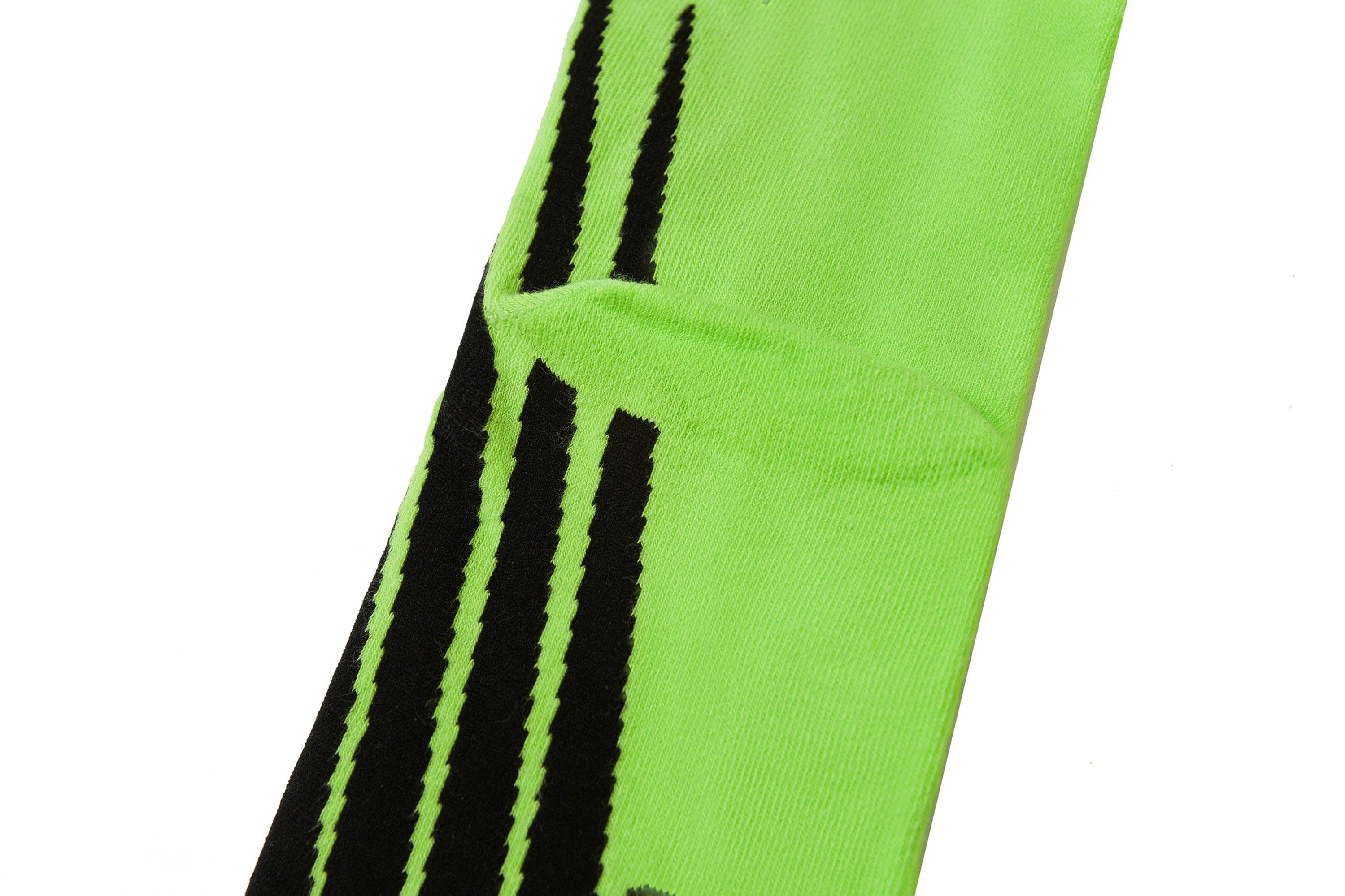 LOSTNFOUND Geometric Crew Socks Green, premium urban and streetwear designers apparel on PROJECTISR.com, LOSTNFOUND