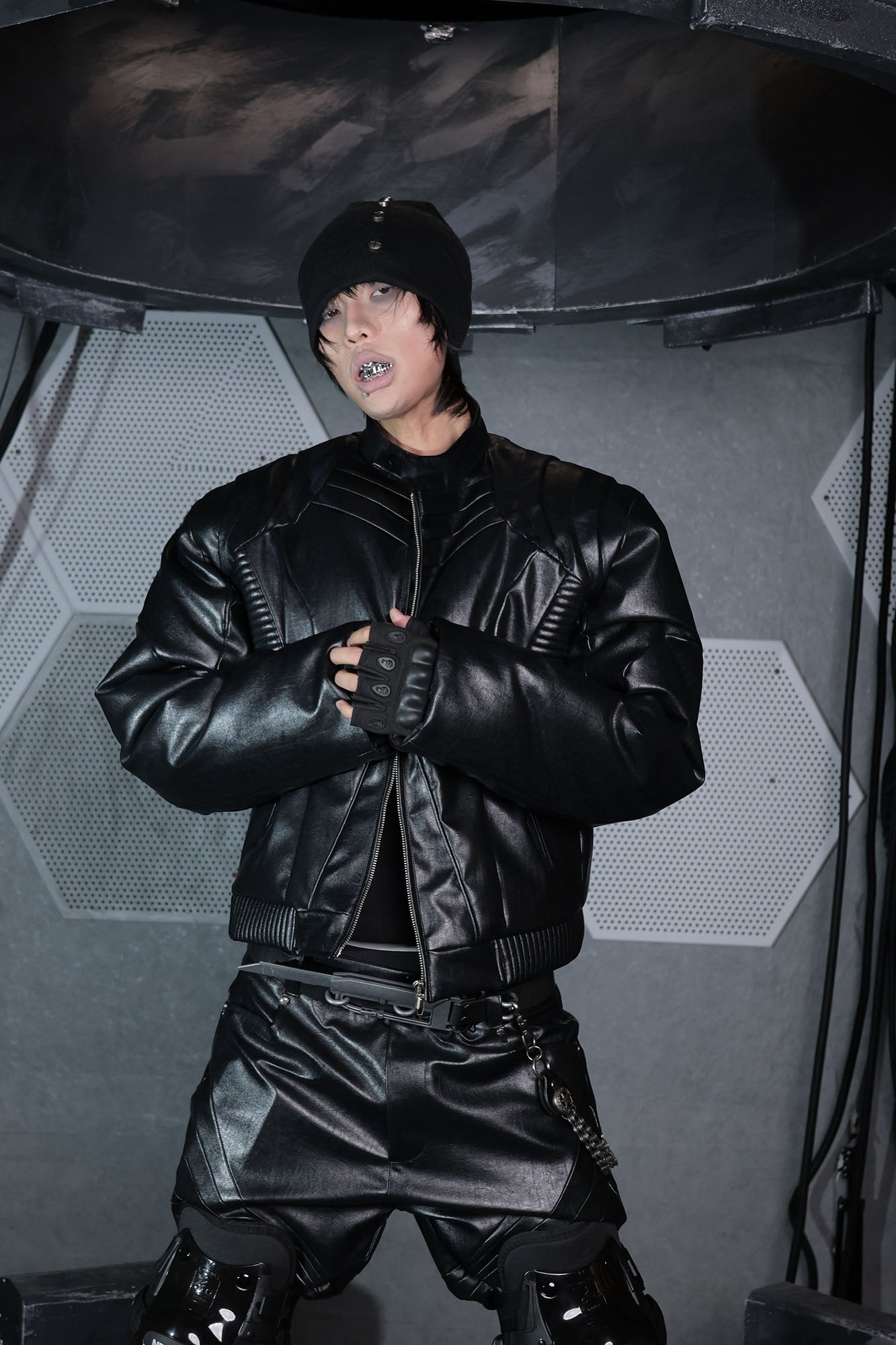 SSIN7 Armored Panel Bomber Jacket