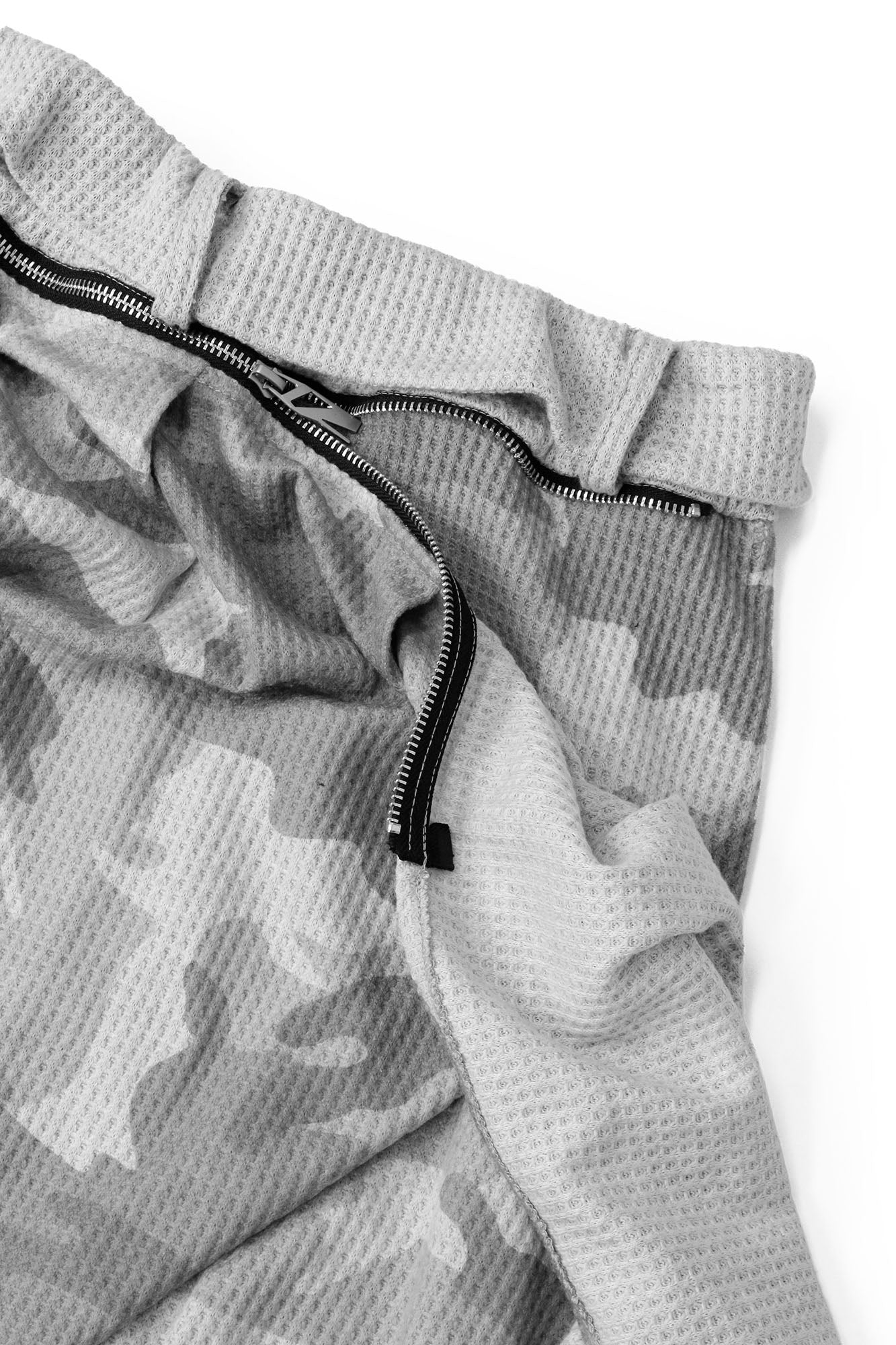 RELABEL Camo Waffle Inverted Waist Sweatpants, premium urban and streetwear designers apparel on PROJECTISR.com, RELABEL