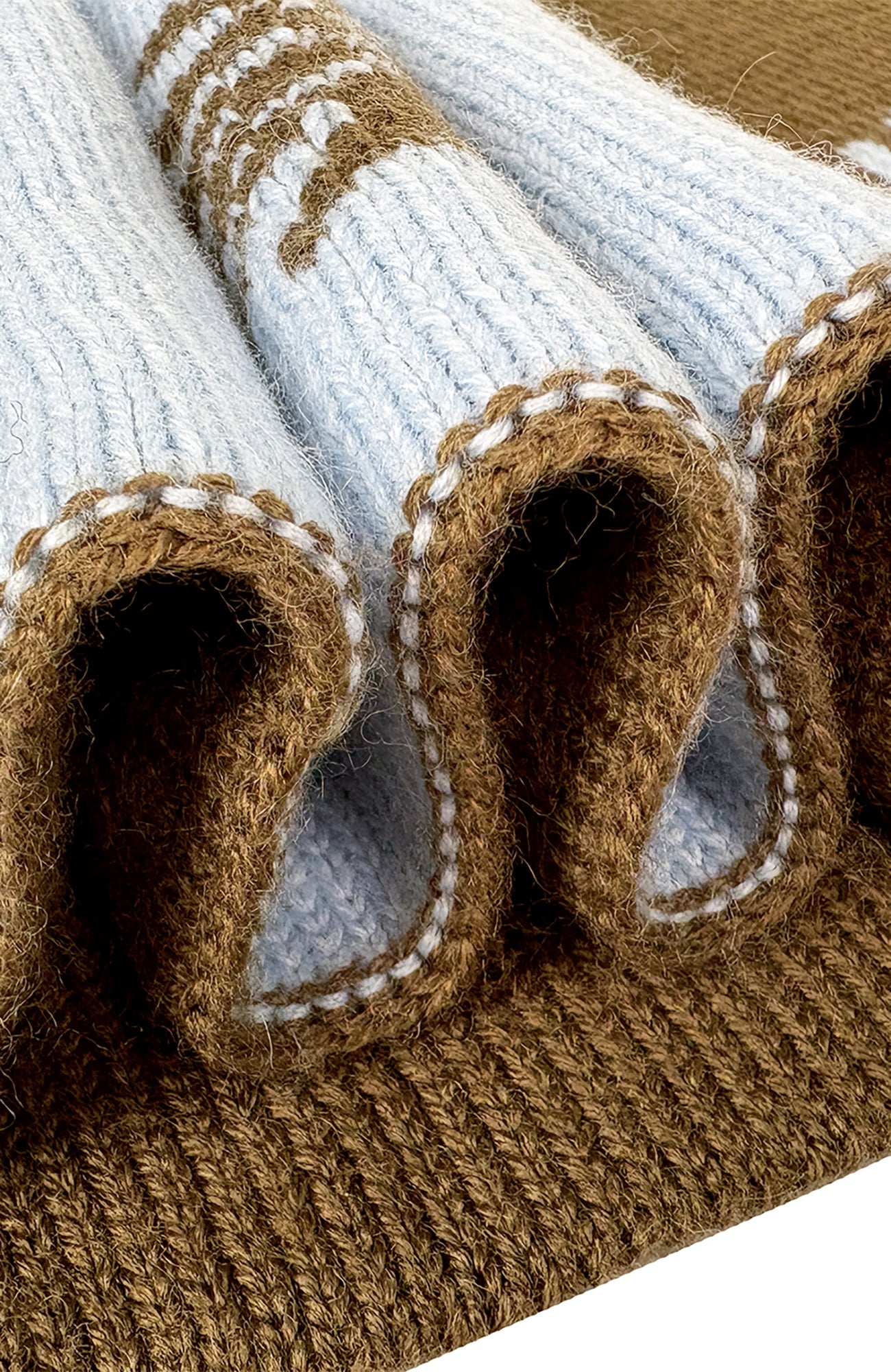 MIICHOUS Snowflake Jacquard Reversible Wool-Blend Scarf, premium urban and streetwear designers apparel on PROJECTISR.com, MIICHOUS