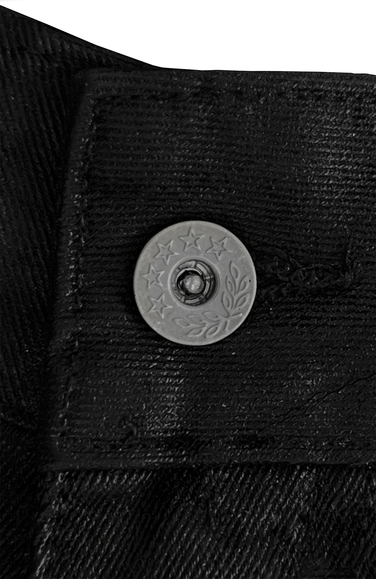 TECNINEGROUP Waxed Double-Knee Diamond Pockets Jeans