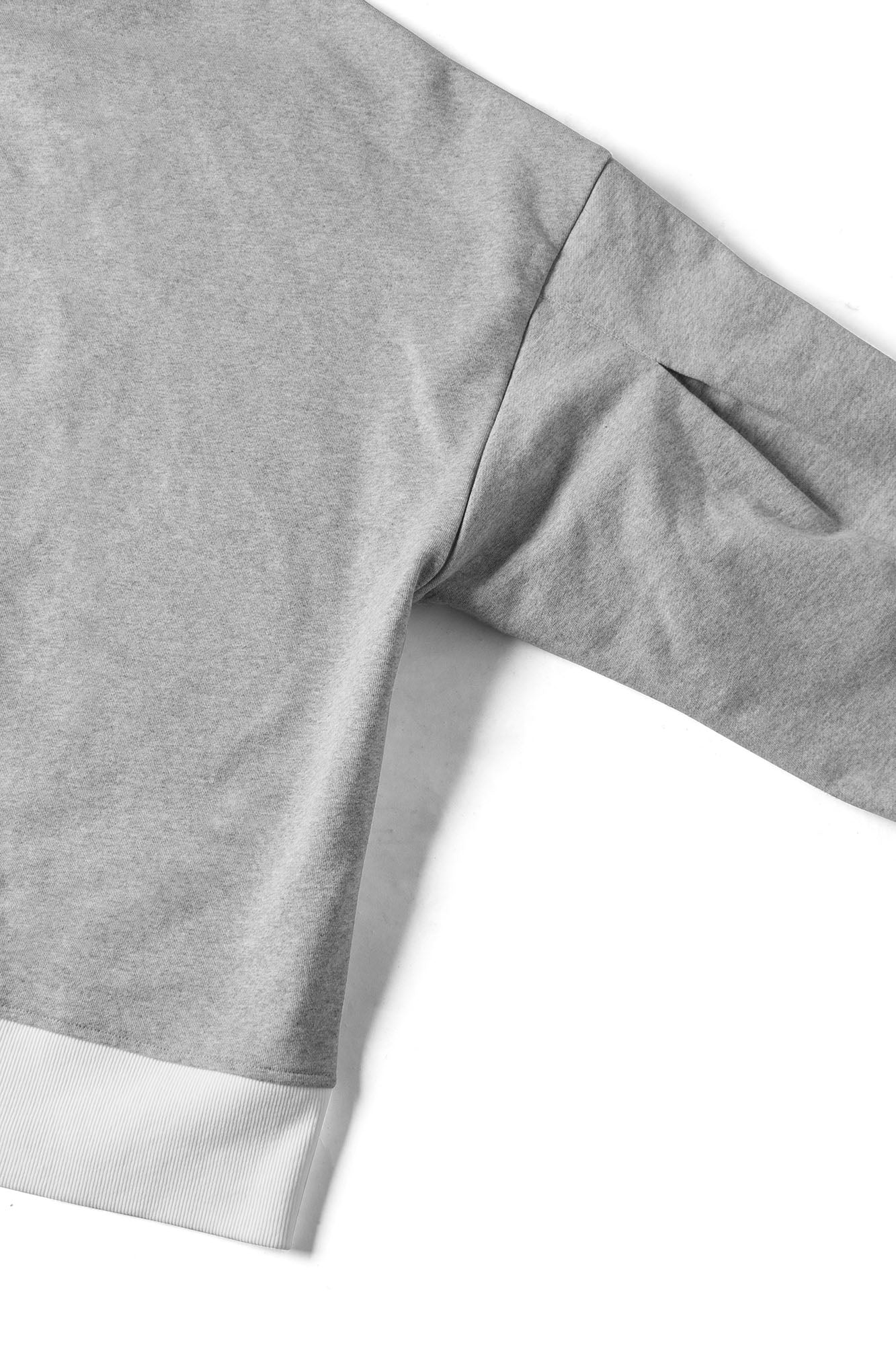 RELABEL Contrast Hem Oversized Hoodie