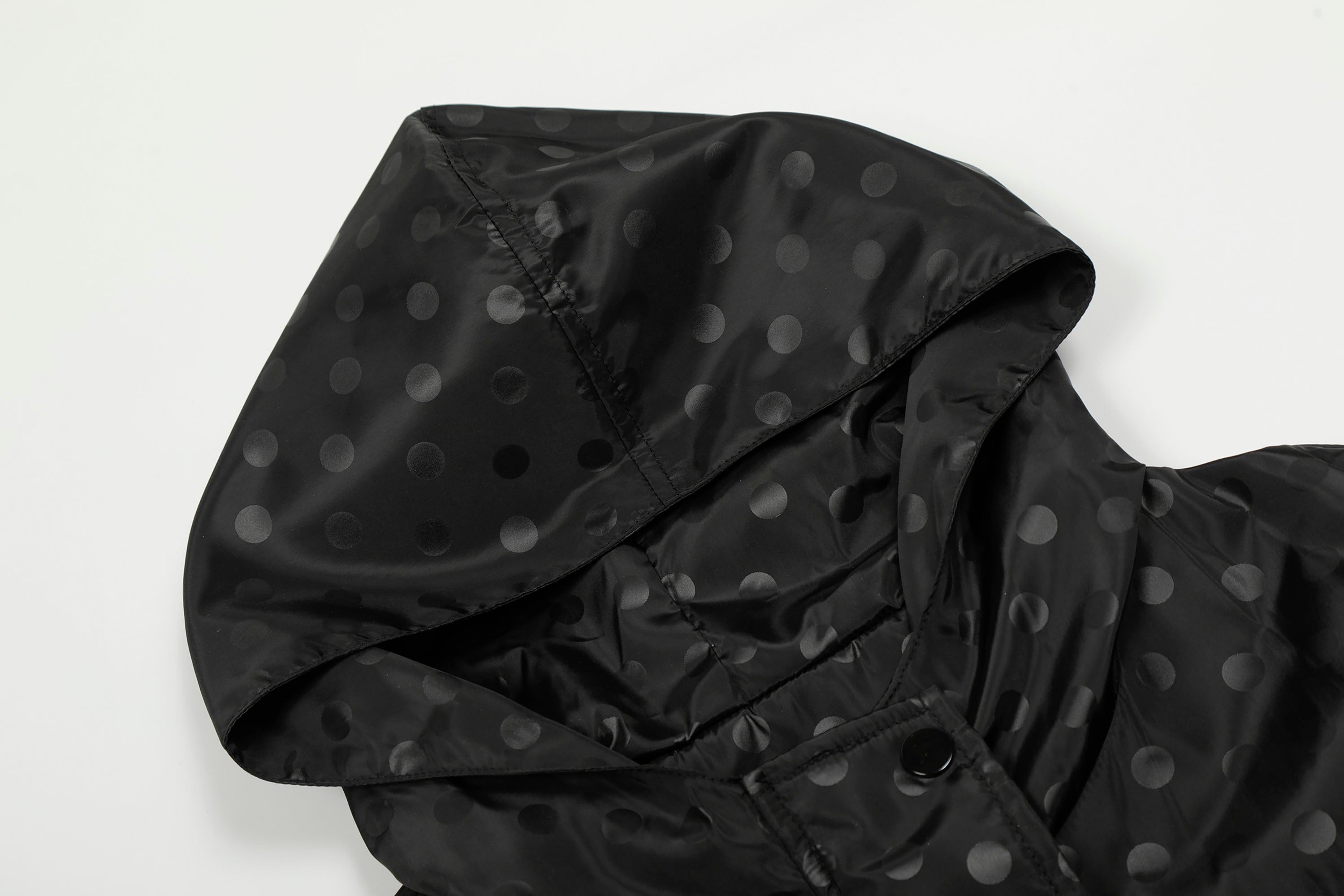 CLP Polka Dot Windproof Hooded Jacket