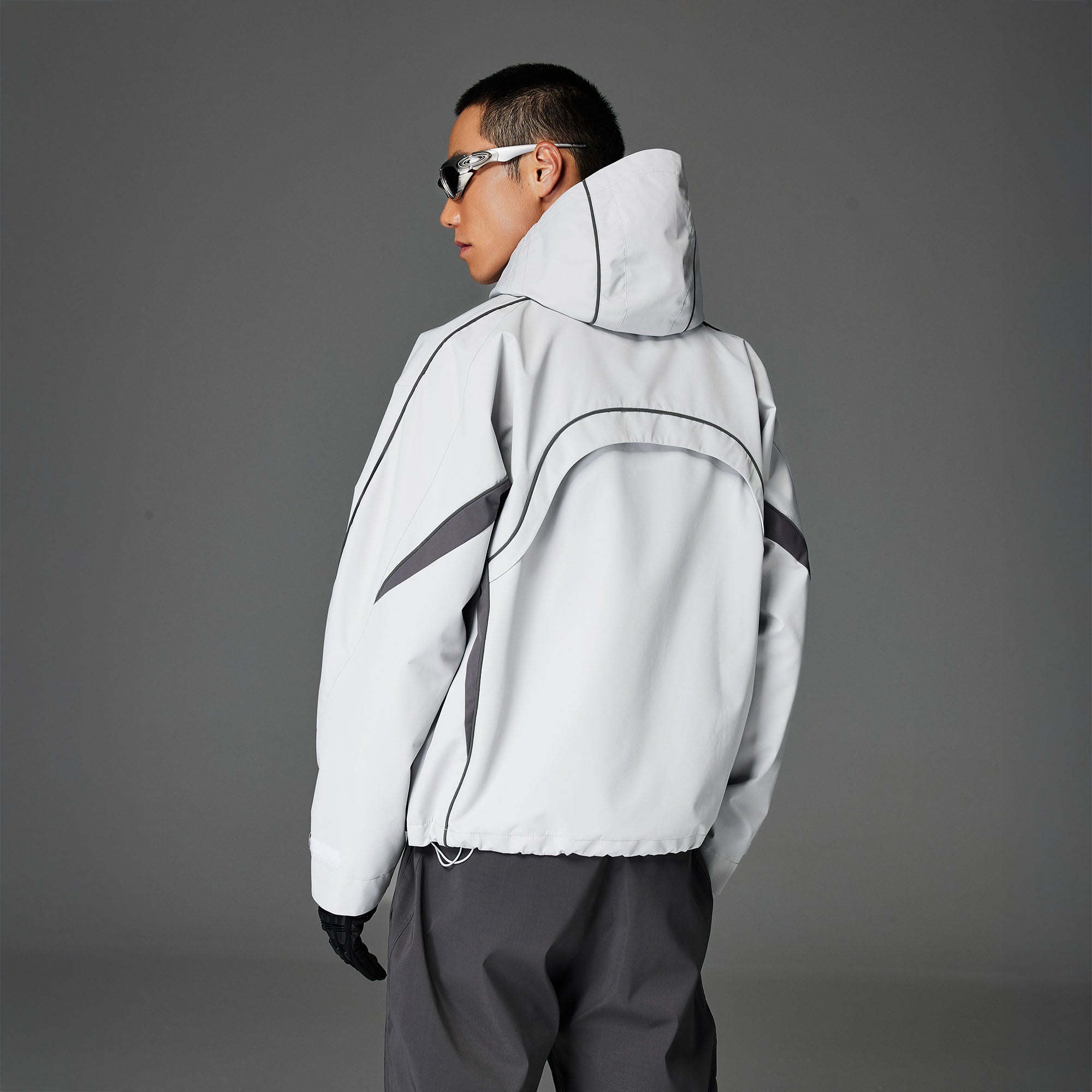 CATSSTAC Stormline Contrast Panel Zip Jacket, premium urban and streetwear designers apparel on PROJECTISR.com, CATSSTAC