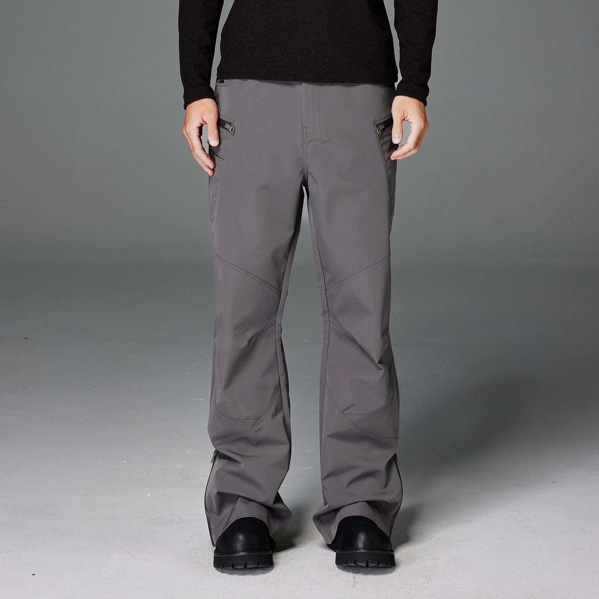 CATSSTAC Tech Panel Zip-Hem Waterproof Pants, premium urban and streetwear designers apparel on PROJECTISR.com, CATSSTAC