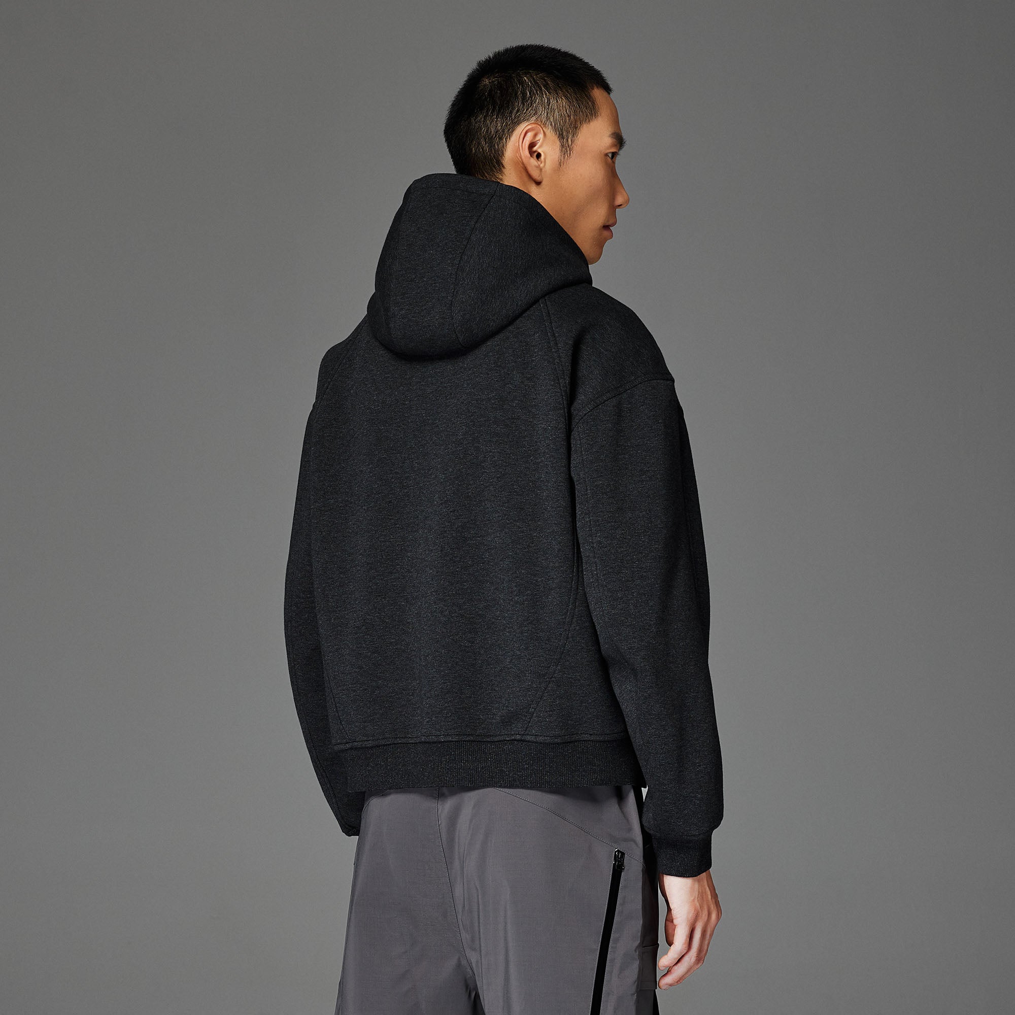 CATSSTAC Curved Panel Double-Zip Hoodie