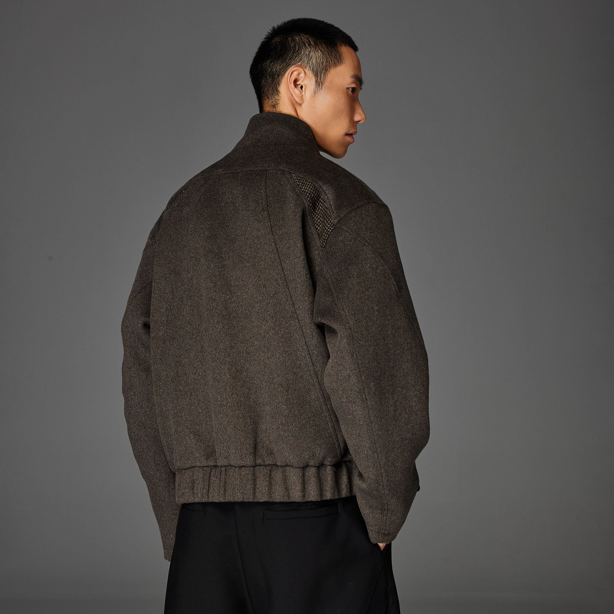 カ*ン様 80s short wool Harrington jacket カ*ン様 80s short wool Harrington jacket 80s wool short Harrington