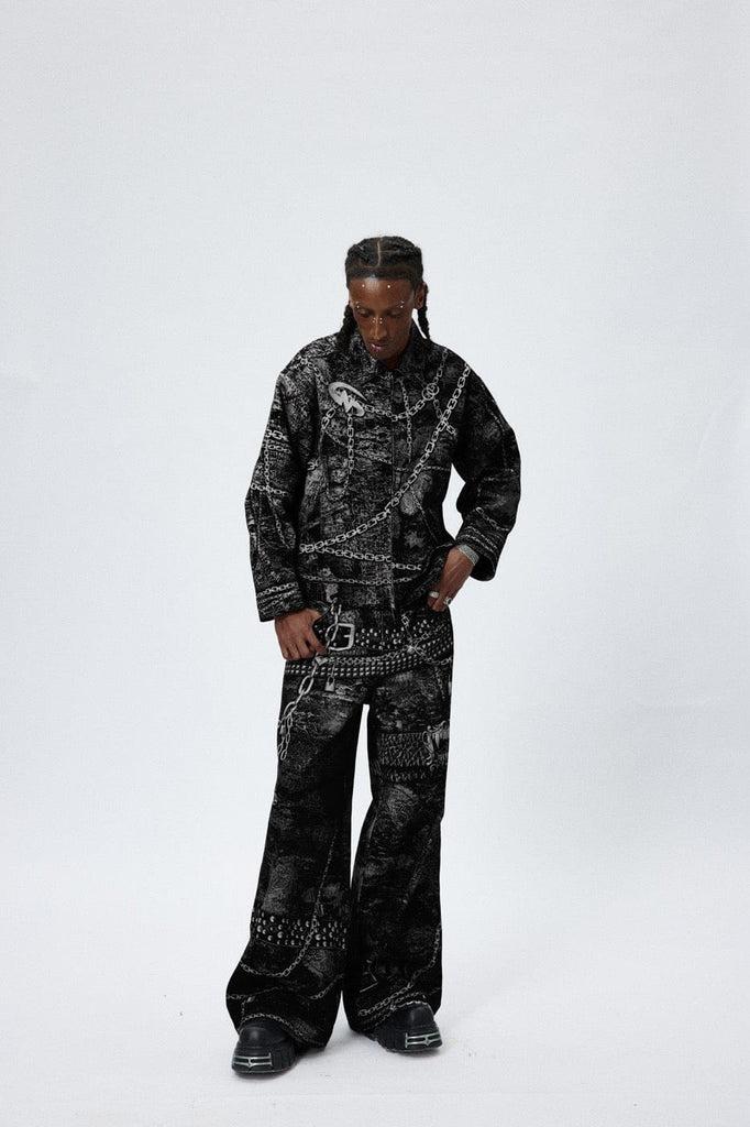 DND4DES Chain Jacket, premium urban and streetwear designers apparel on PROJECTISR.com, DND4DES
