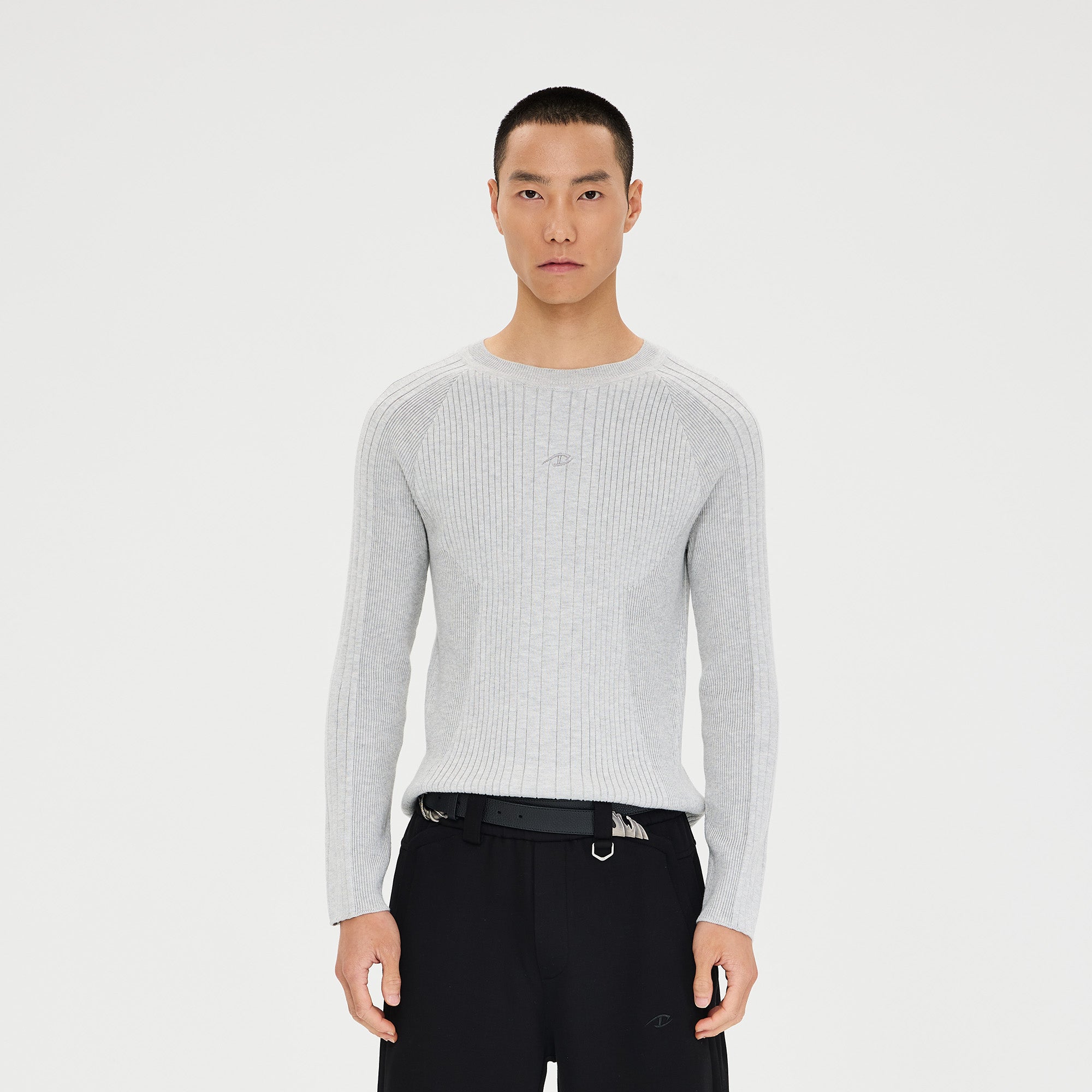 CATSSTAC Essential Slim Rib Wool-Blend Sweater, premium urban and streetwear designers apparel on PROJECTISR.com, CATSSTAC