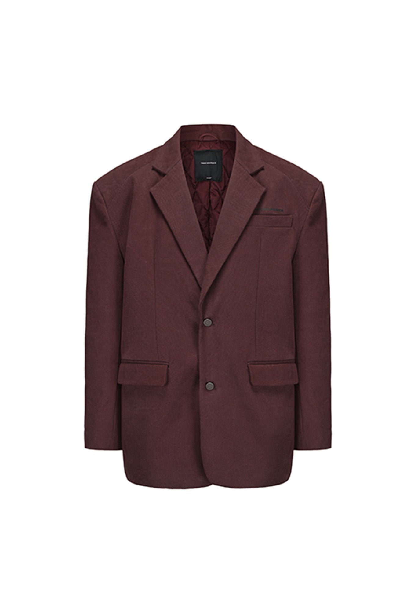 VANN VALRENCE Essential Padded Boxy Blazer