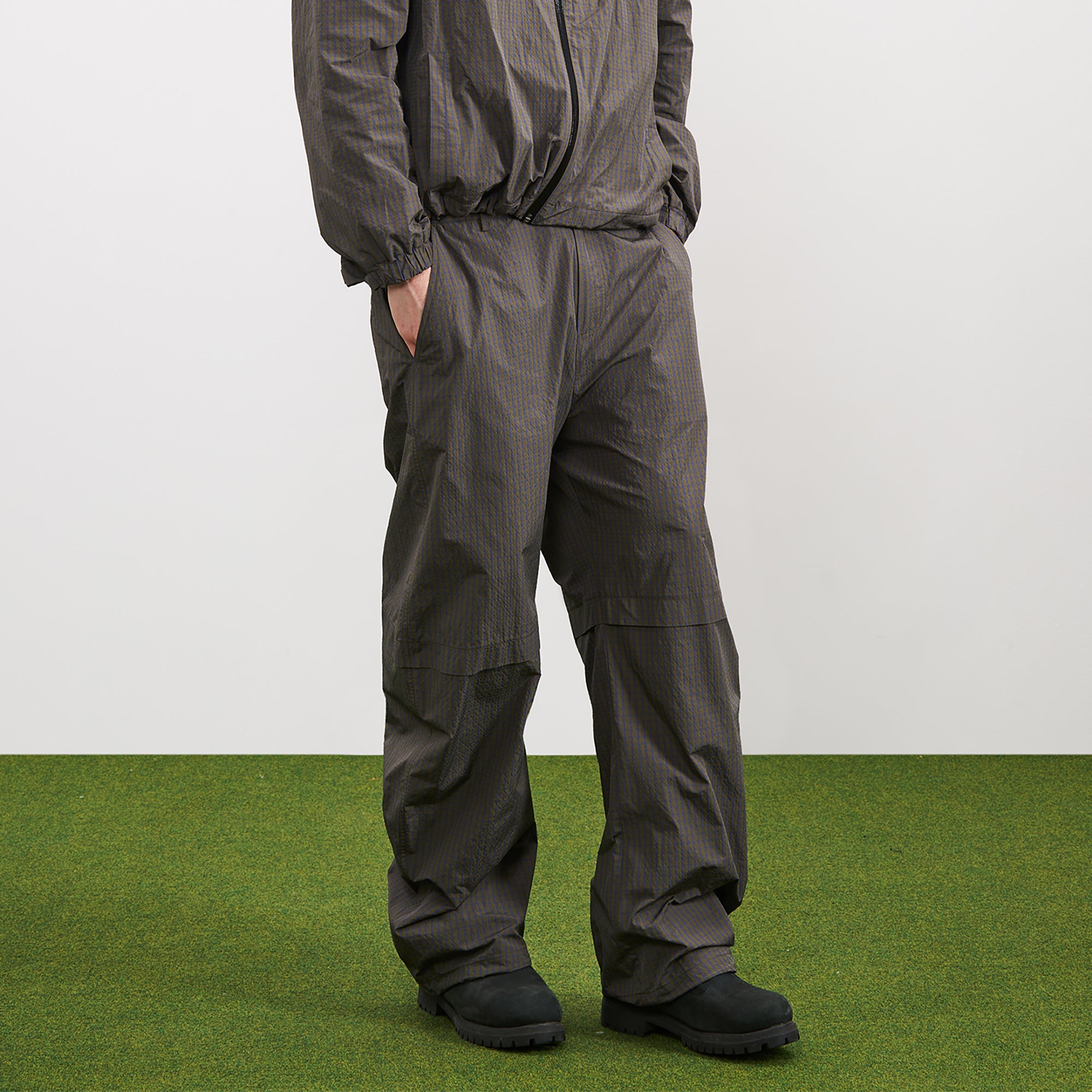 PMW Water-Resistant Plaid Drawstring Pants, premium urban and streetwear designers apparel on PROJECTISR.com, PMW
