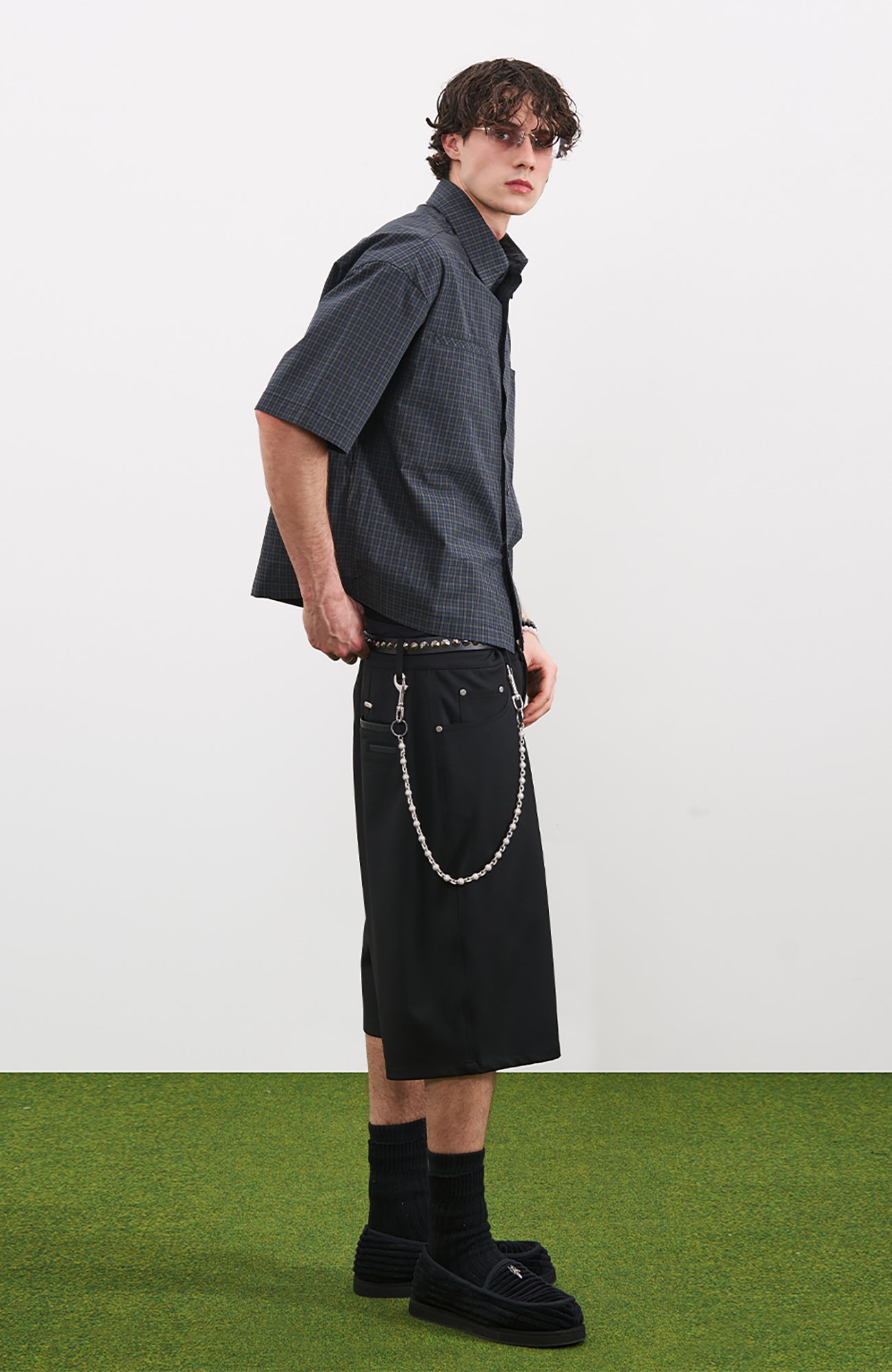 PMW Minimal Suit Shorts, premium urban and streetwear designers apparel on PROJECTISR.com, PMW