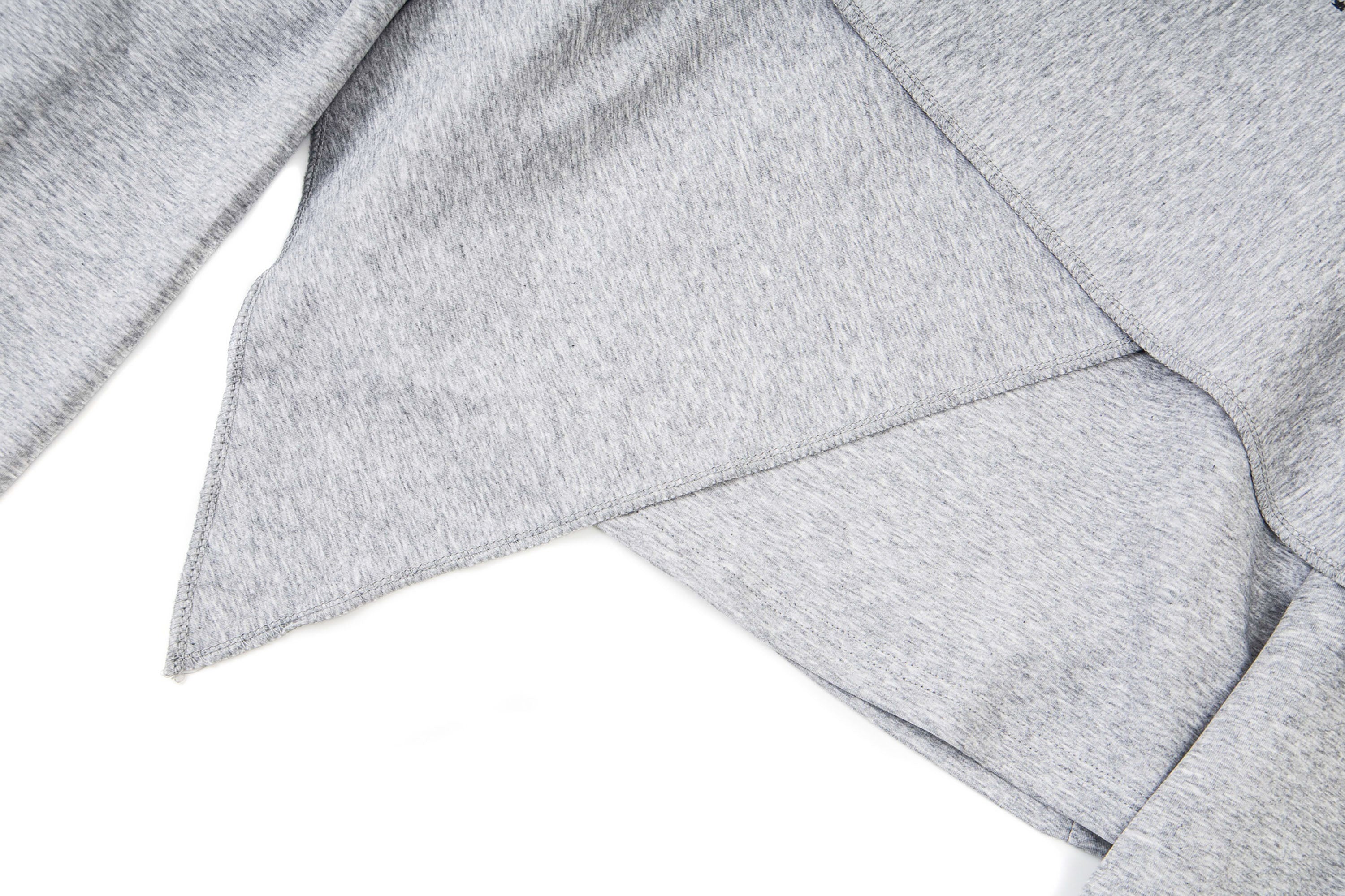 CLP Deconstructed Shawl-Overlay Sweatshirt, premium urban and streetwear designers apparel on PROJECTISR.com, CLP