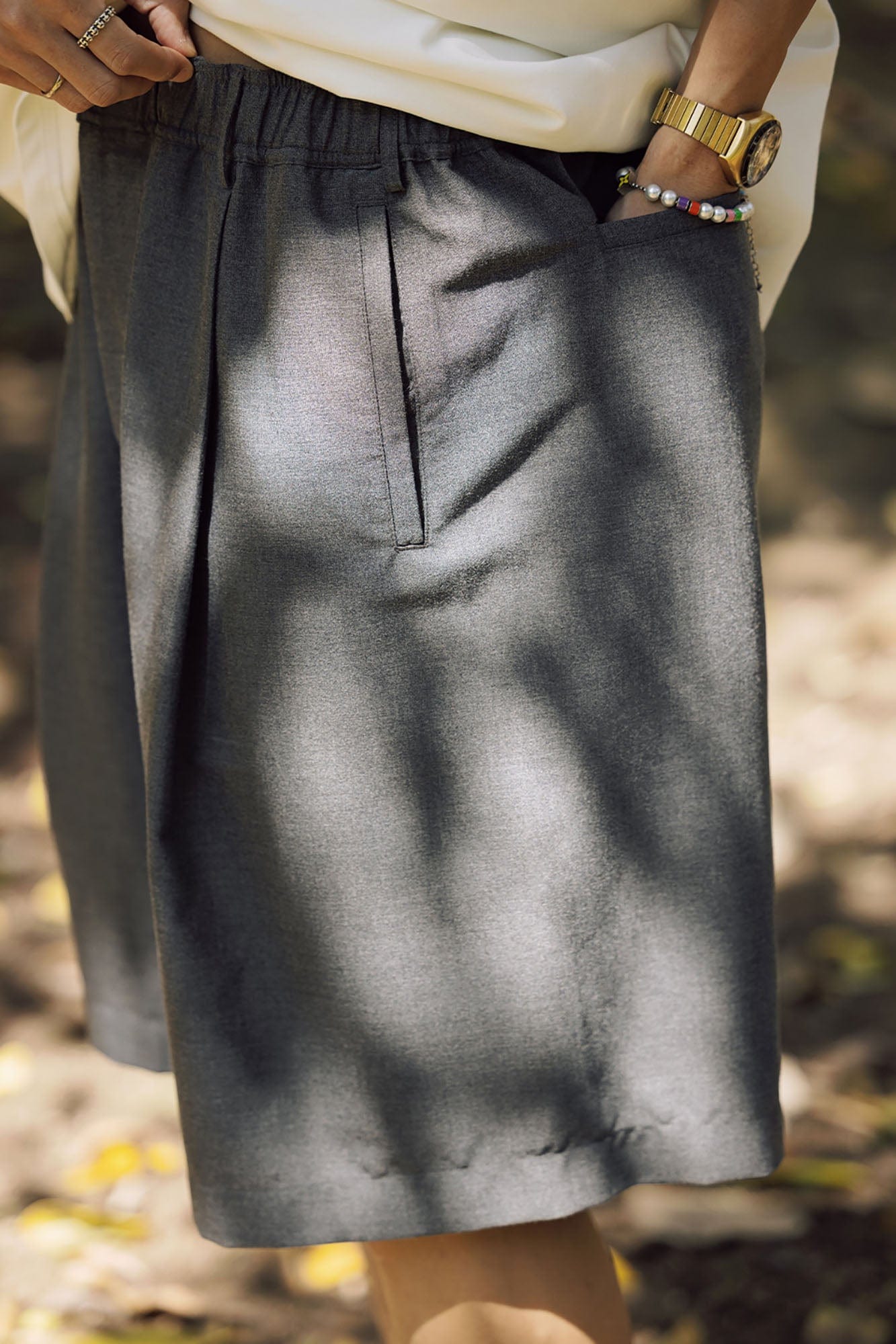 BANANA CLUB Pleated Quick-Dry Shorts