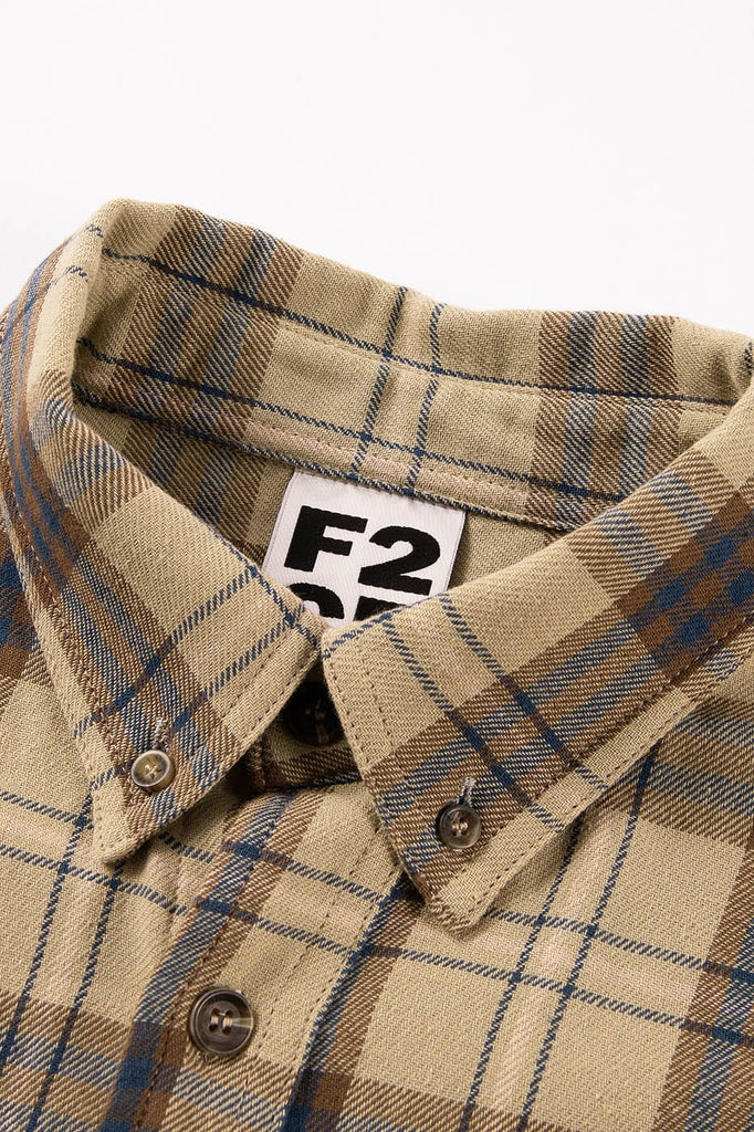 F2CE Tartan Plaid Shirt, premium urban and streetwear designers apparel on PROJECTISR.com, F2CE