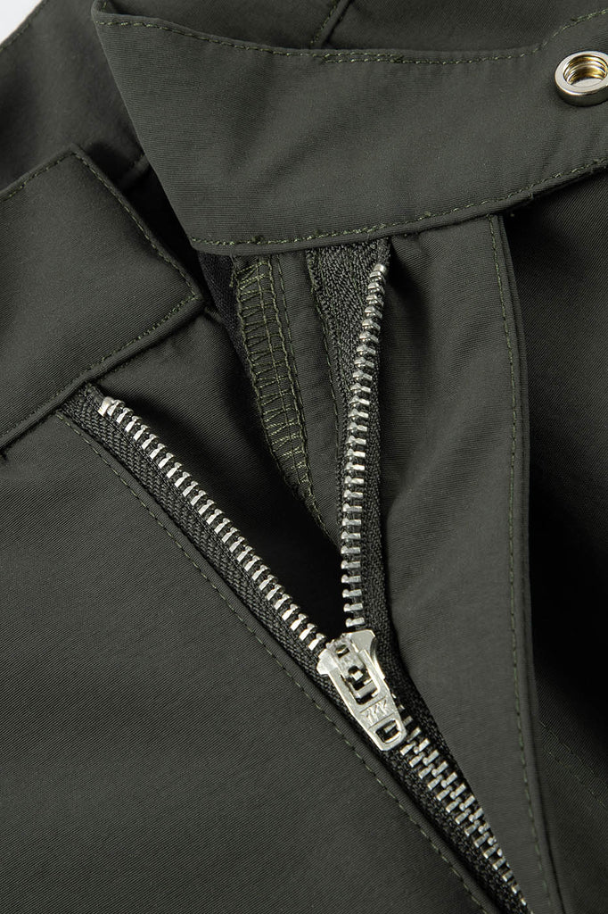 F2CE Deconstructed Crinkled Zipper Pants, premium urban and streetwear designers apparel on PROJECTISR.com, F2CE