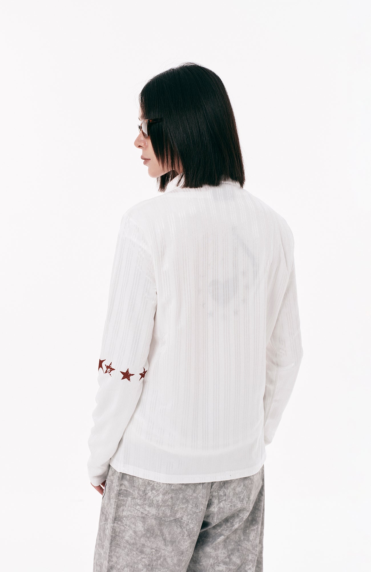 PASET Graphic Portrait Zip-Up Jacket