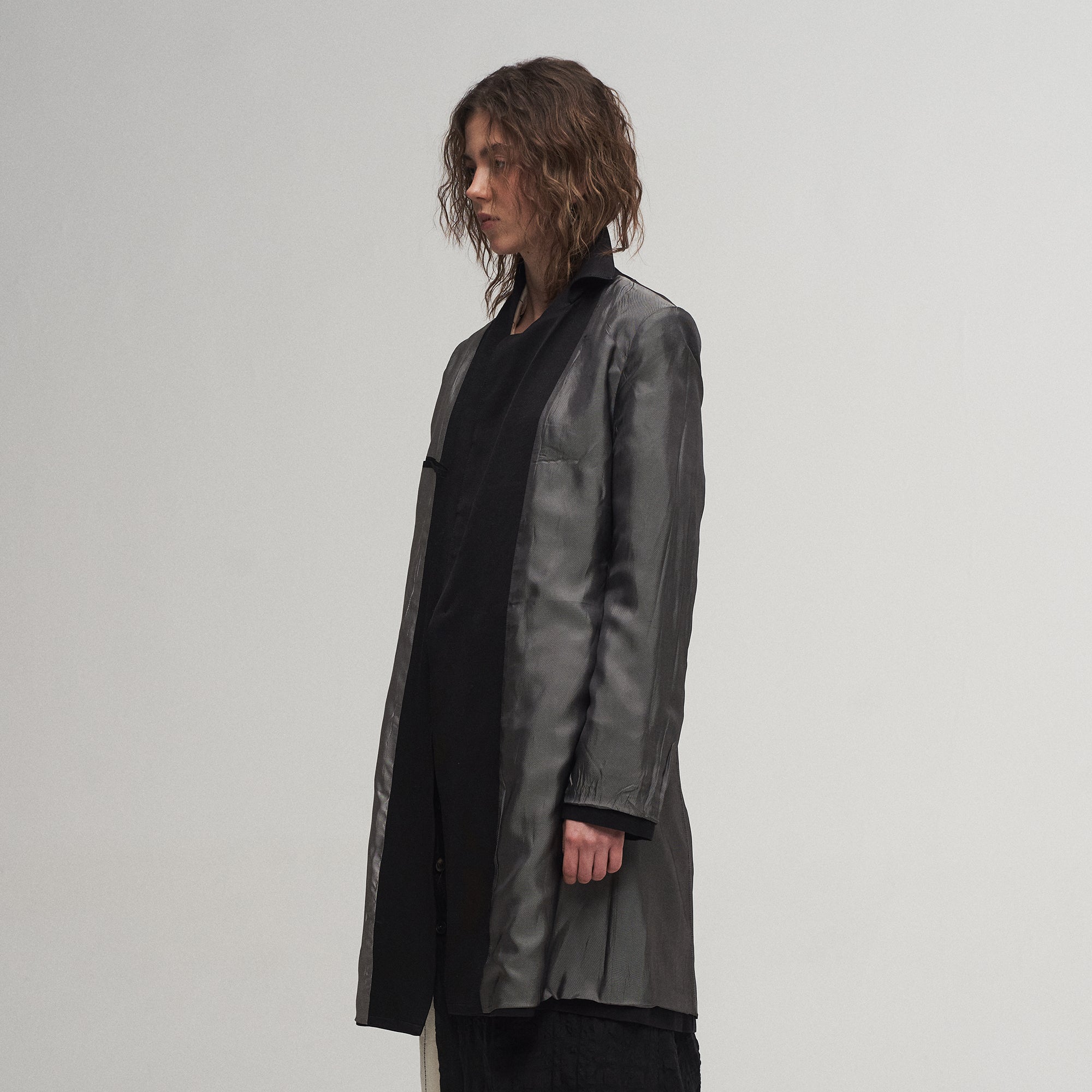 ILNya Nieternite Nifutur Reversible Armor-Sleeve Longline Blazer