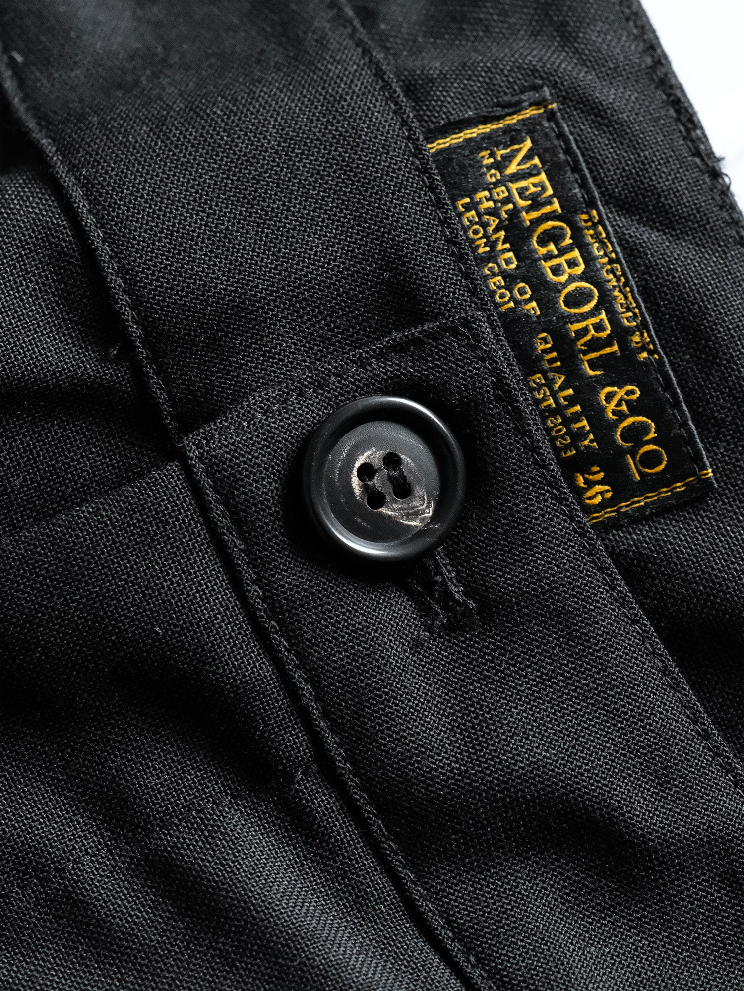 NEIGBORL Wool Double-Pleated Straight-Leg Trousers, premium urban and streetwear designers apparel on PROJECTISR.com, NEIGBORL