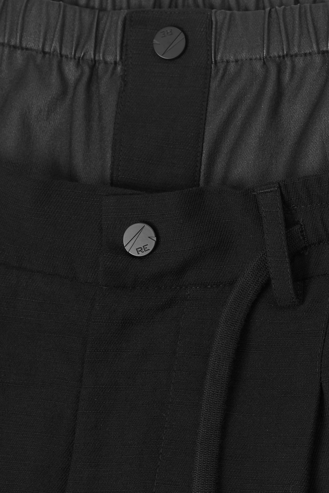 RELABEL Double-Waist Tencel-Acetate Shorts