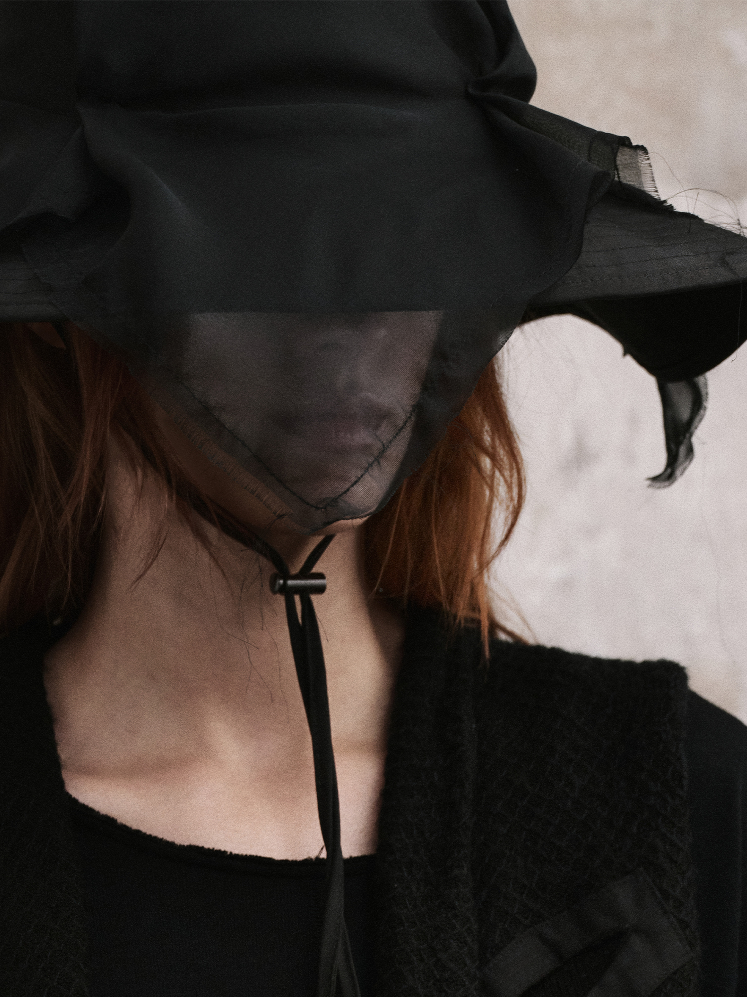 ILNya Nieternite Nifutur Mulberry Silk Veiled Sun Hat