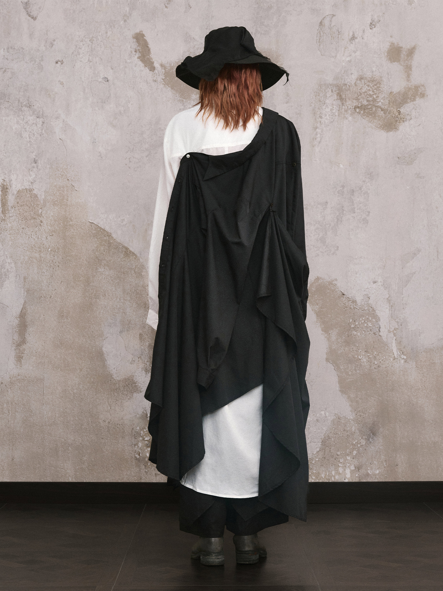 ILNya Nieternite Nifutur Mulberry Silk Veiled Sun Hat