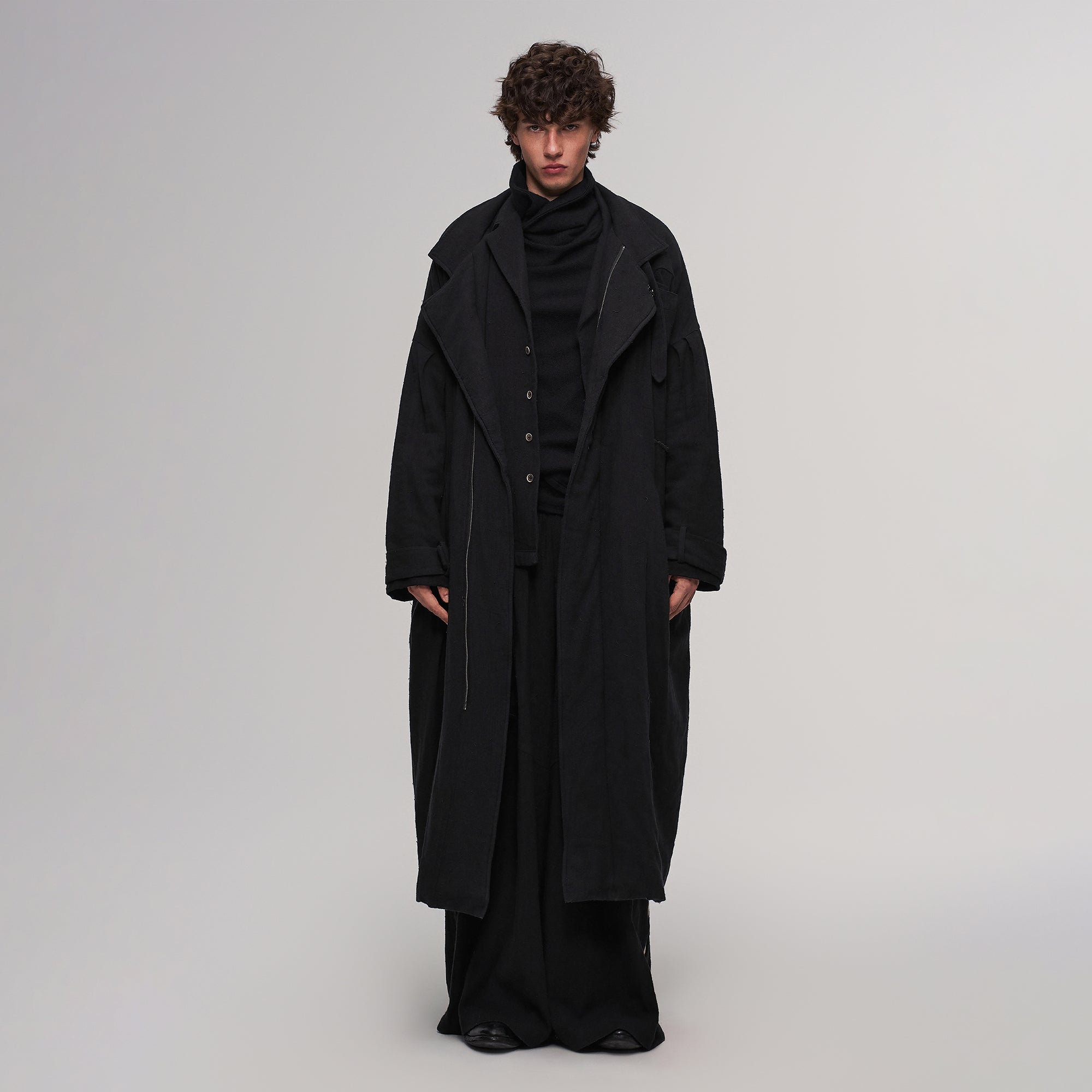 ILNya Nieternite Nifutur Essential Linen-Blend Oversized 3M Coat