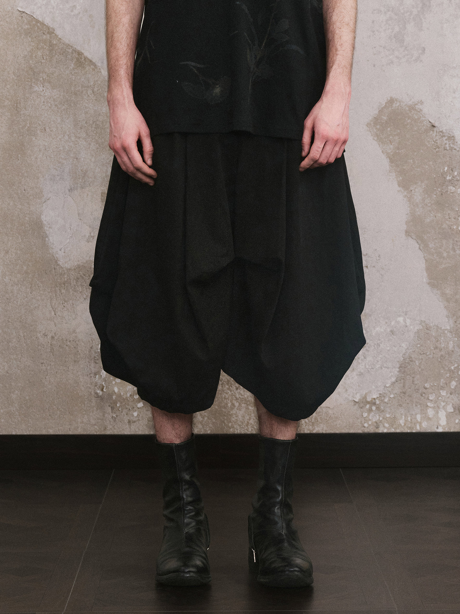 ILNya Nieternite Nifutur Button Lyocell-Blend Jodhpur Shorts