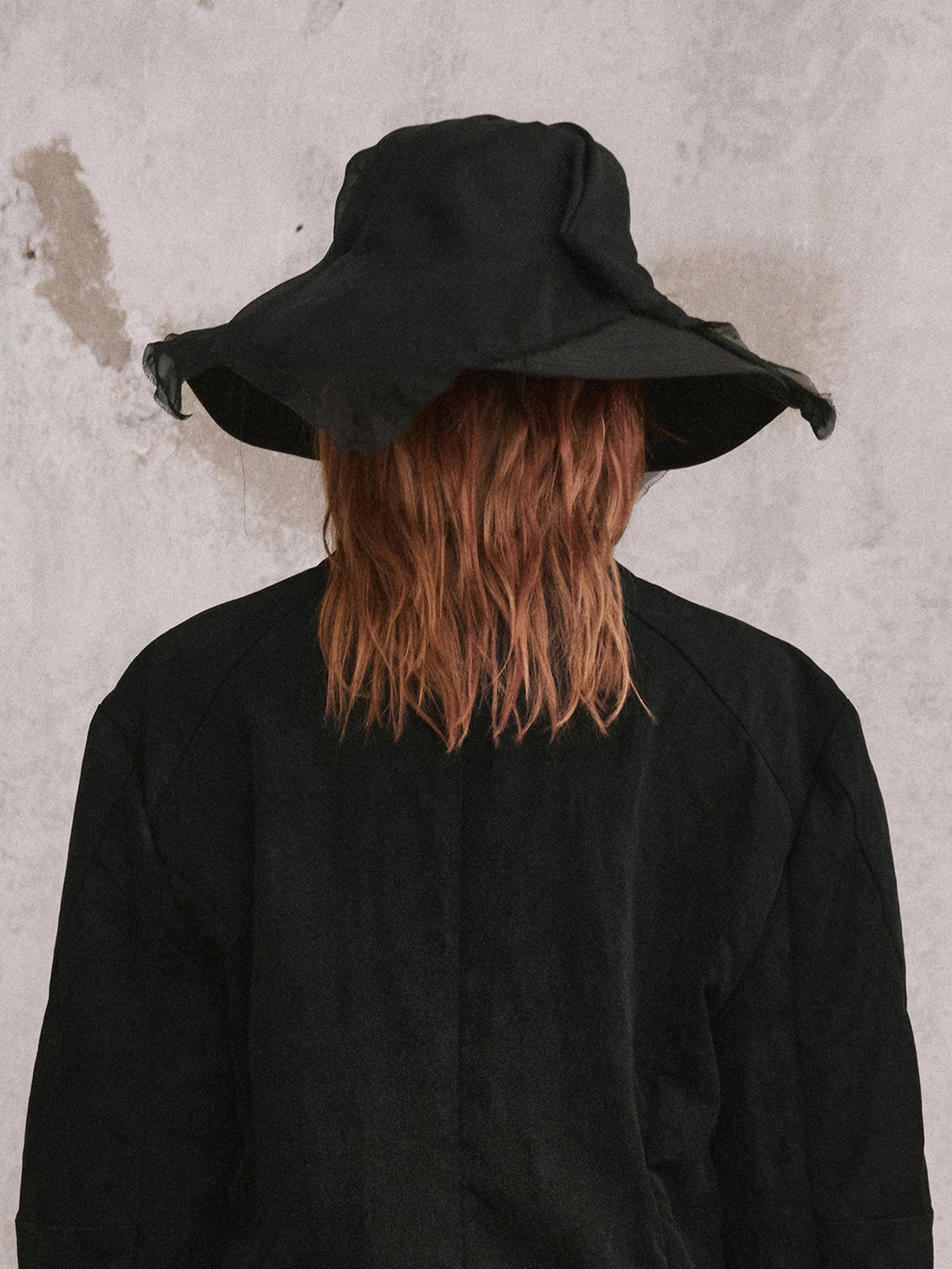 ILNya Nieternite Nifutur Mulberry Silk Veiled Sun Hat